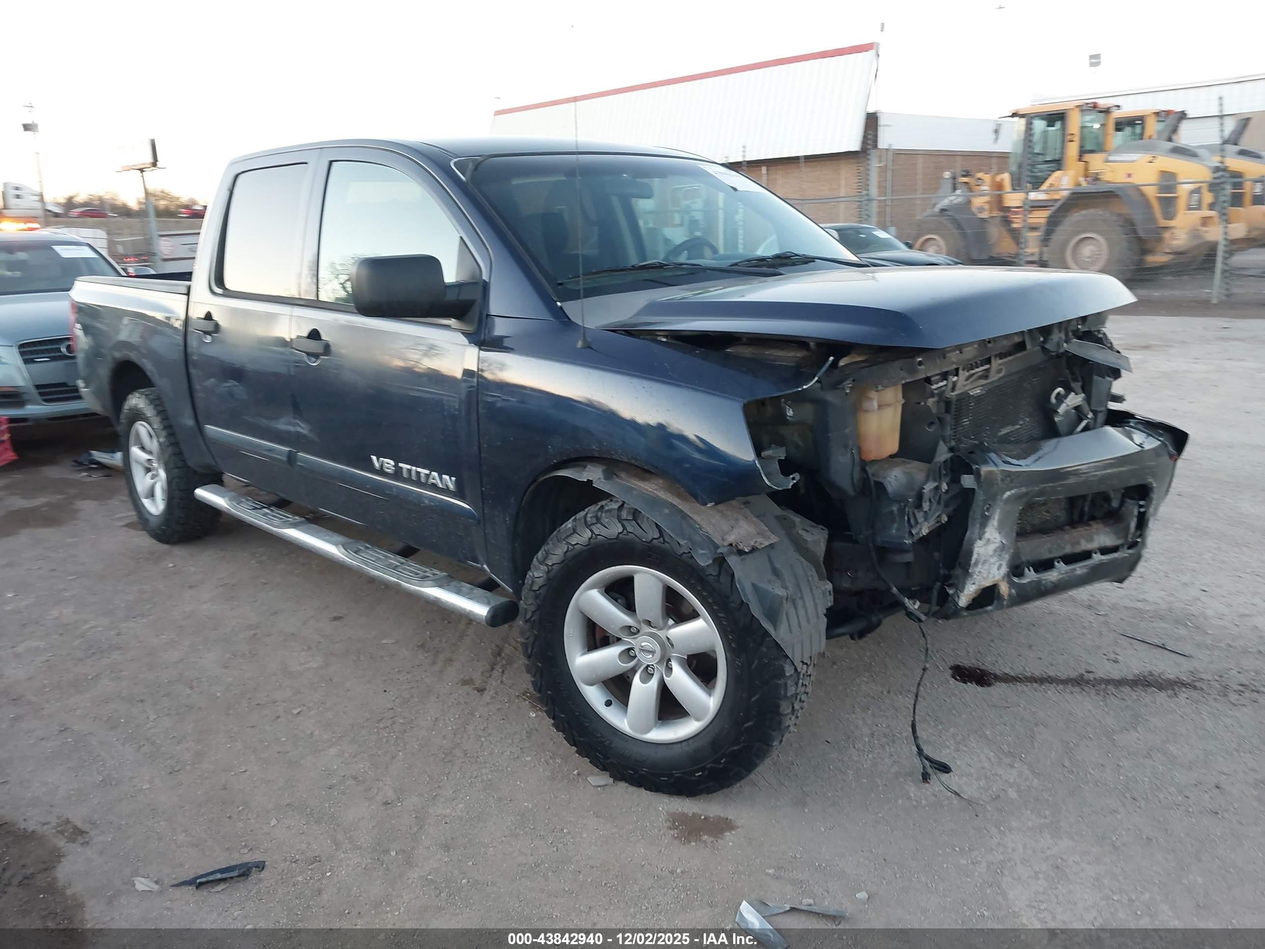 2009 Nissan Titan SE, VIN 1N6BA07C59N304332 — Front end
