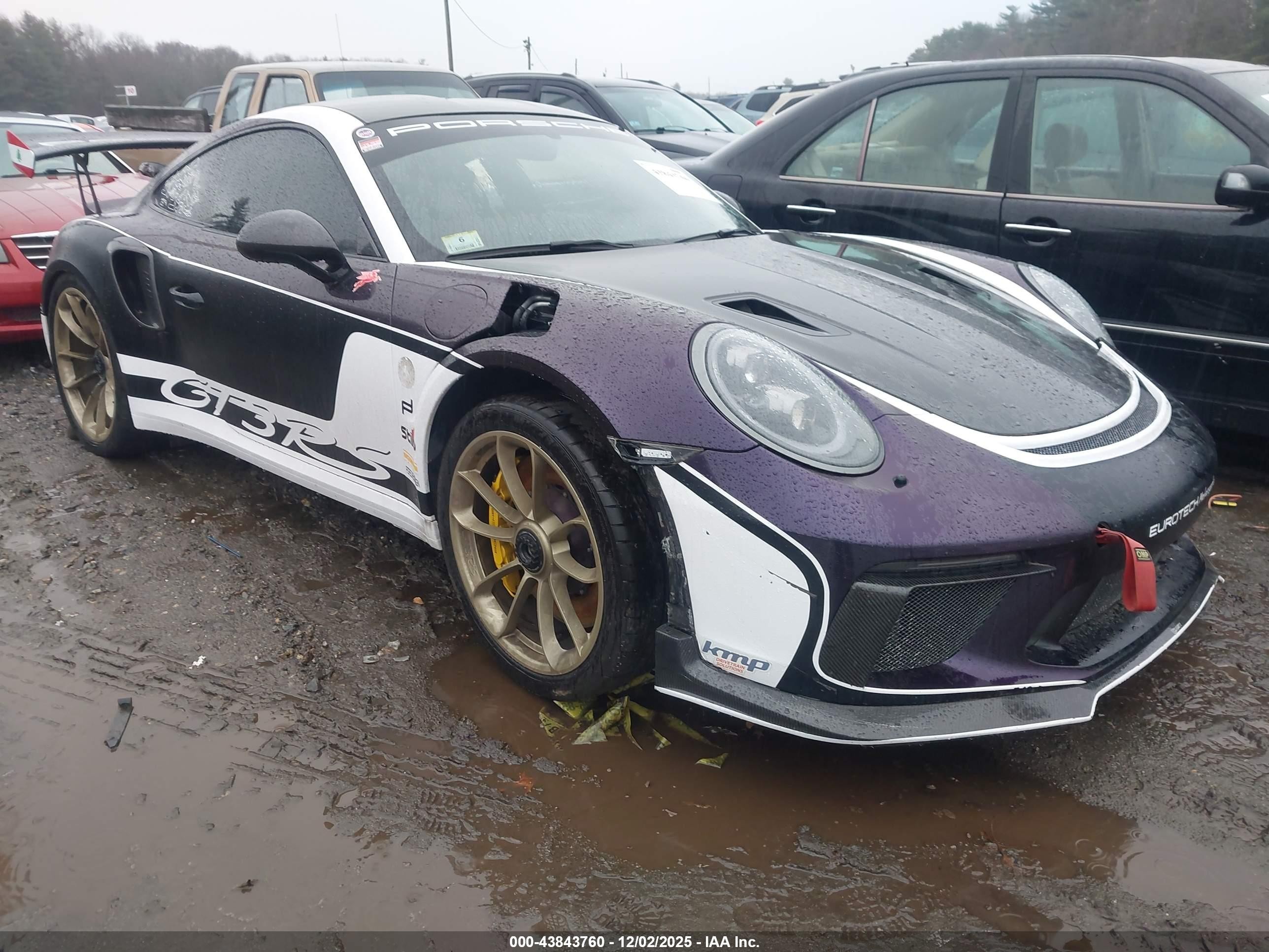 2019 Porsche 911 GT3 RS, VIN WP0AF2A95KS164766 — Front end