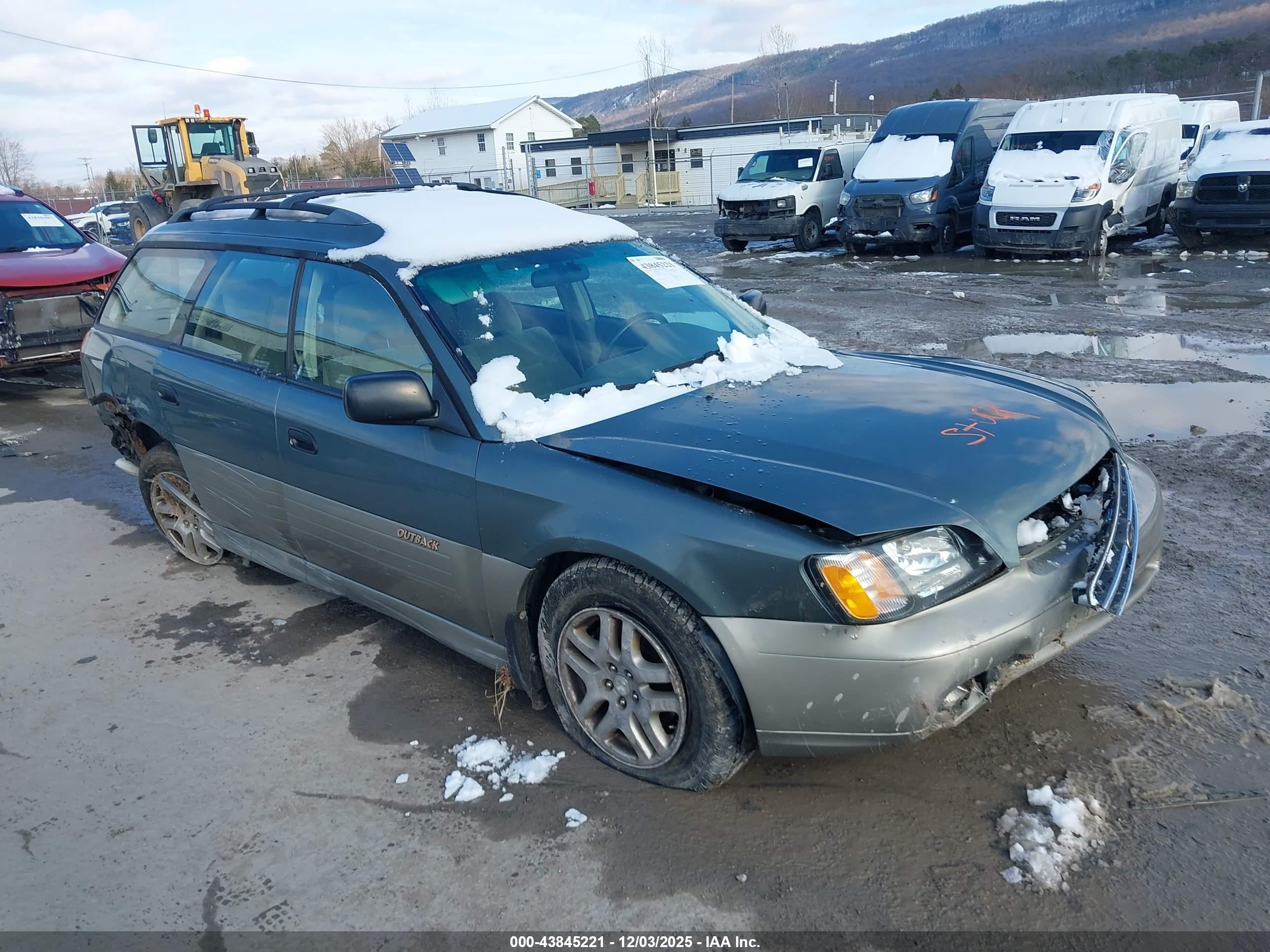 2002 Subaru Legacy Outback, VIN 4S3BH665227600830 — По всему кузову