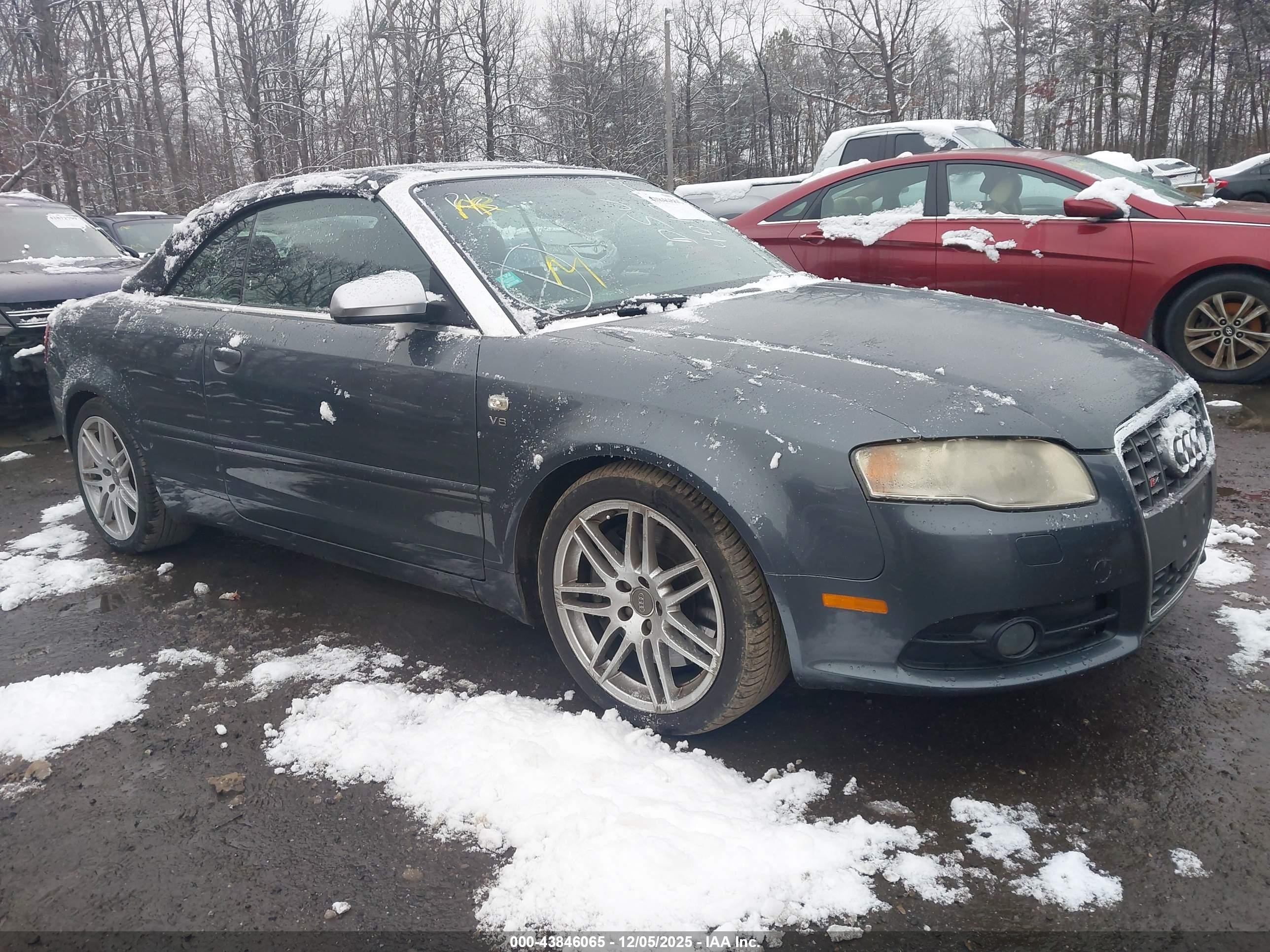 2008 Audi S4, VIN WUARL48H38K900152 — Обычный износ