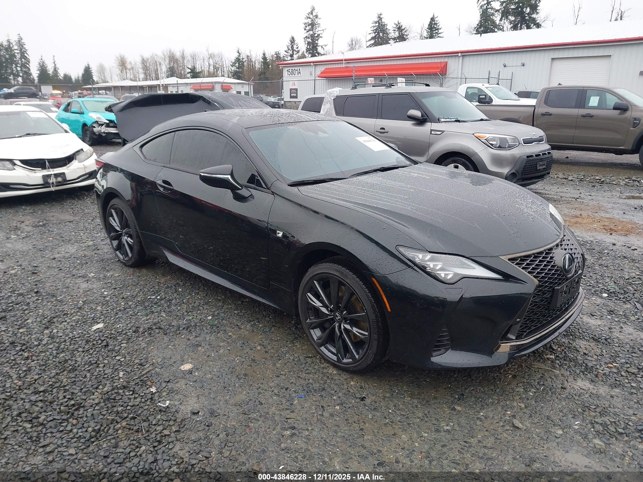 2024 Lexus RC 350 F Sport, VIN JTHGZ5DC8R5012627 — Зад