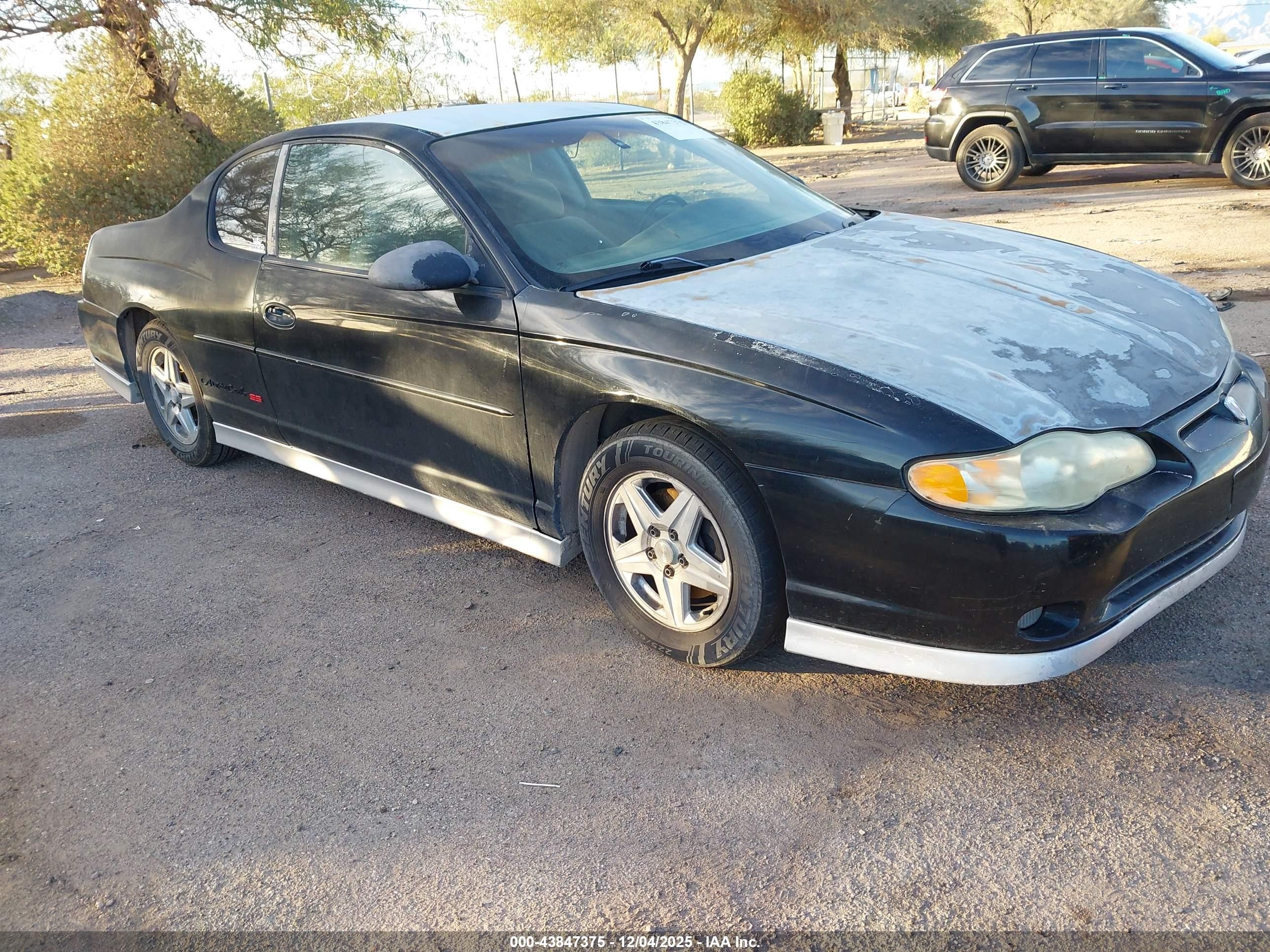 2003 Chevrolet Monte Carlo SS, VIN 2G1WX12K039156049 — All over