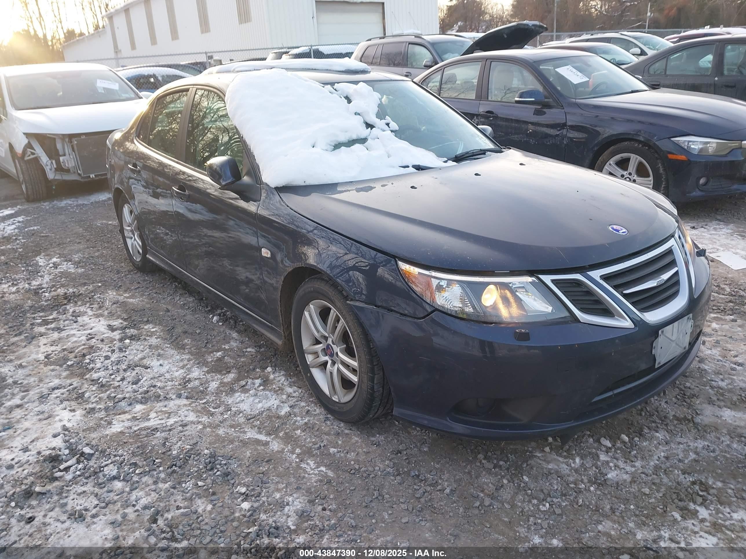 2011 Saab 9-3, VIN YS3FA4CYXB1313028 — Side