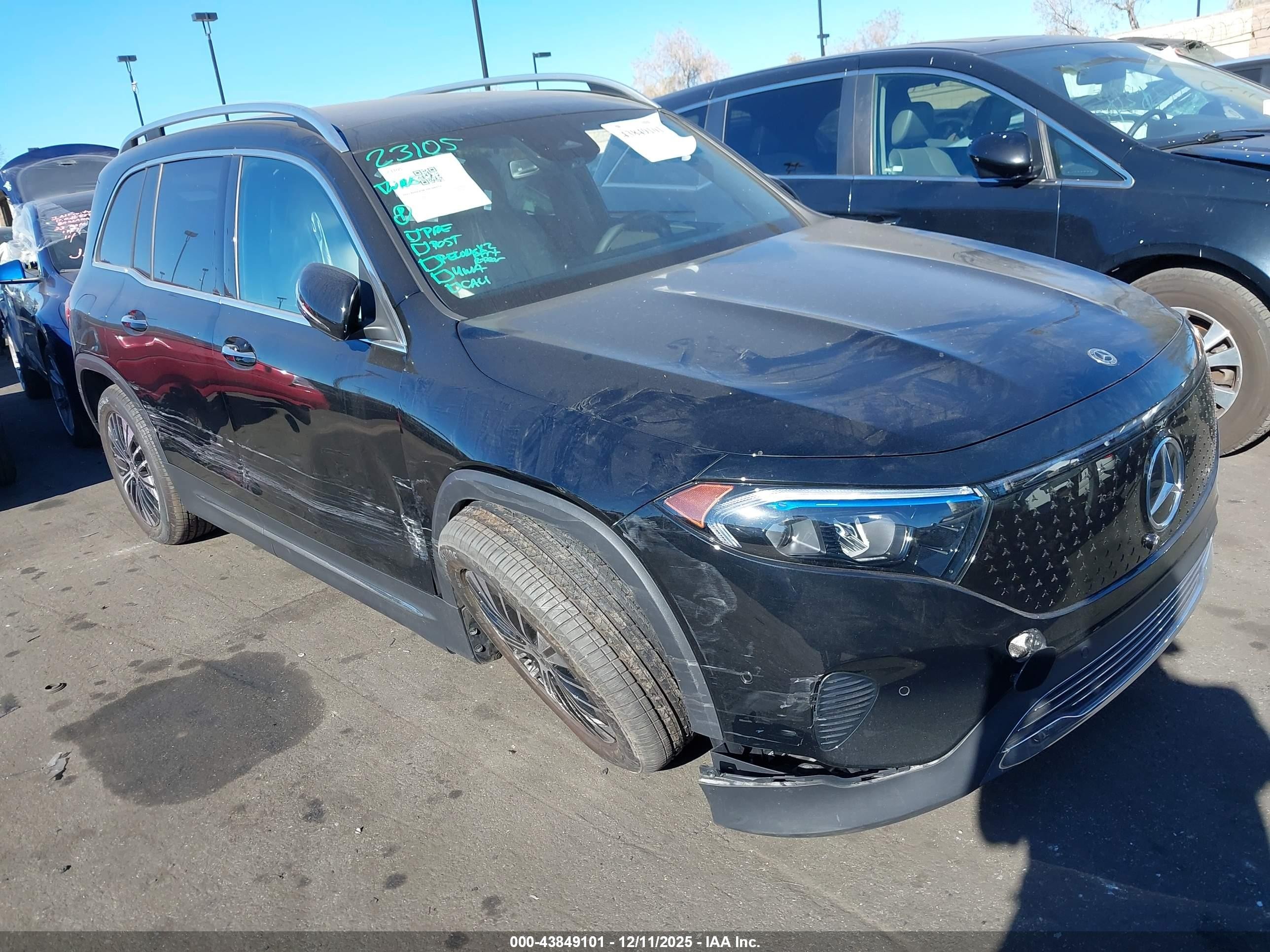 2025 Mercedes-Benz EQB 300, VIN W1N9M0KB4SN128900 — Side