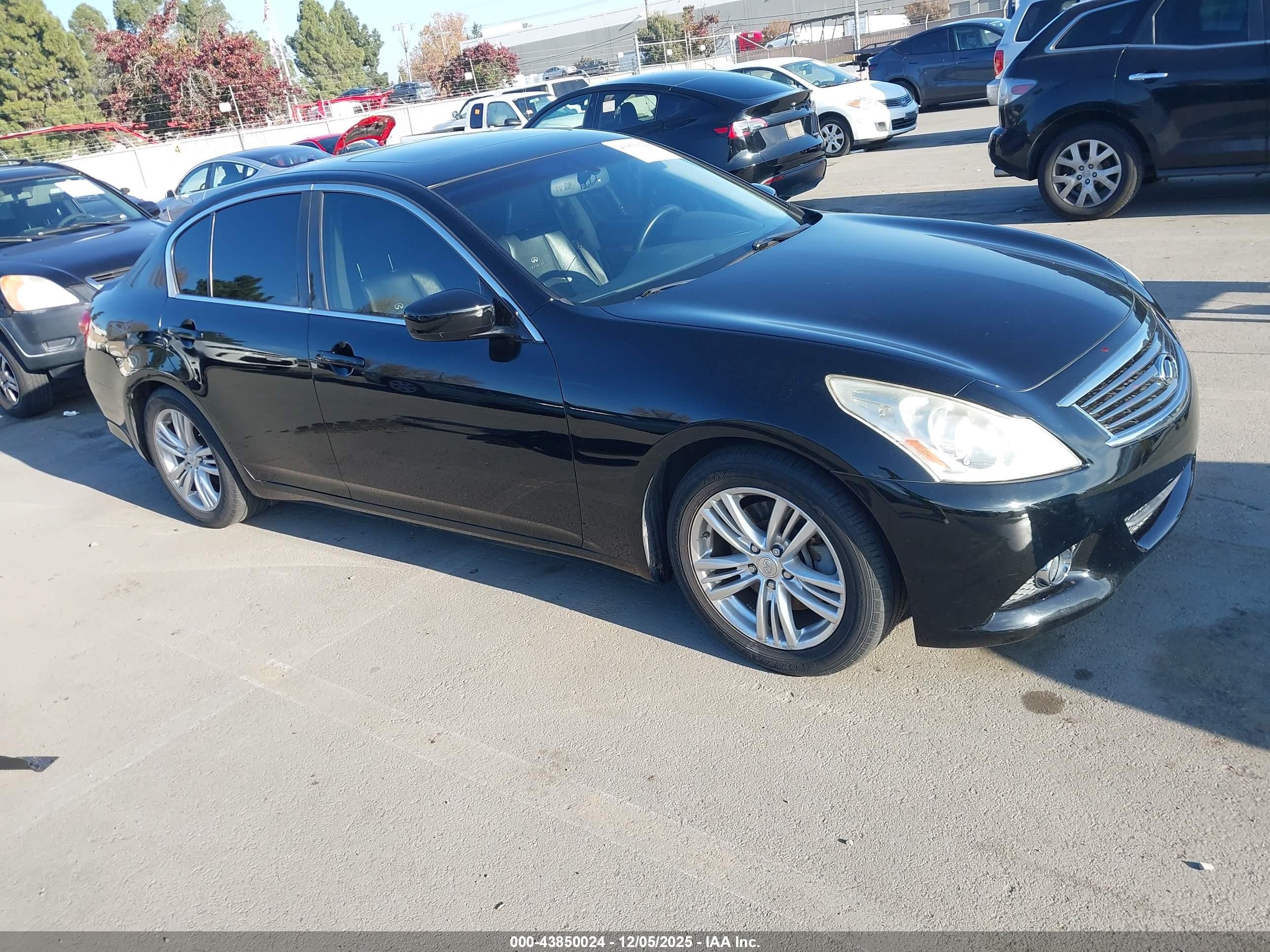 2013 Infiniti G37 Journey, VIN JN1CV6AP9DM726082 — Electrical