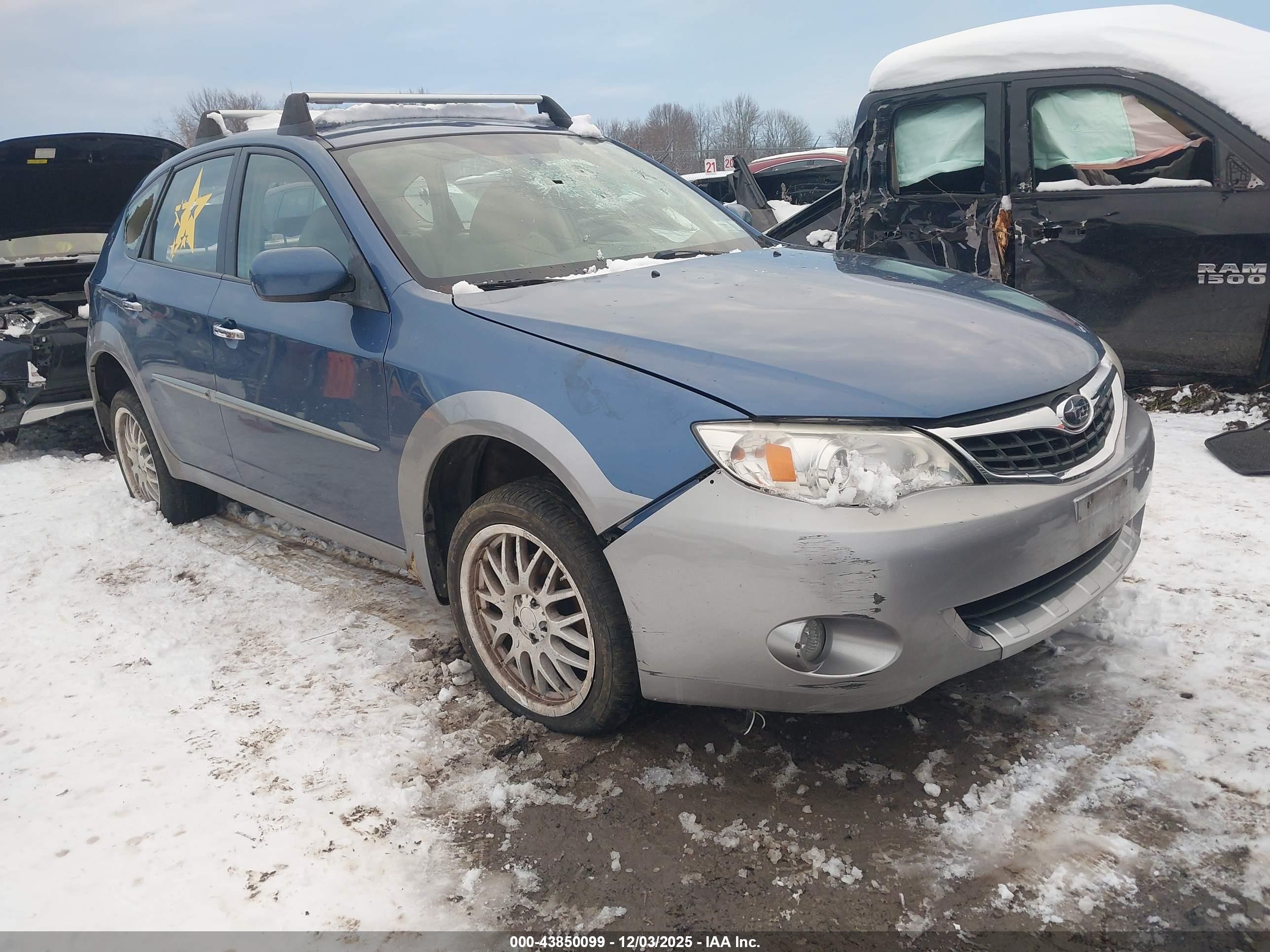 2009 Subaru Impreza Outback Special Sports, VIN JF1GH63679H824379 — Vandalism