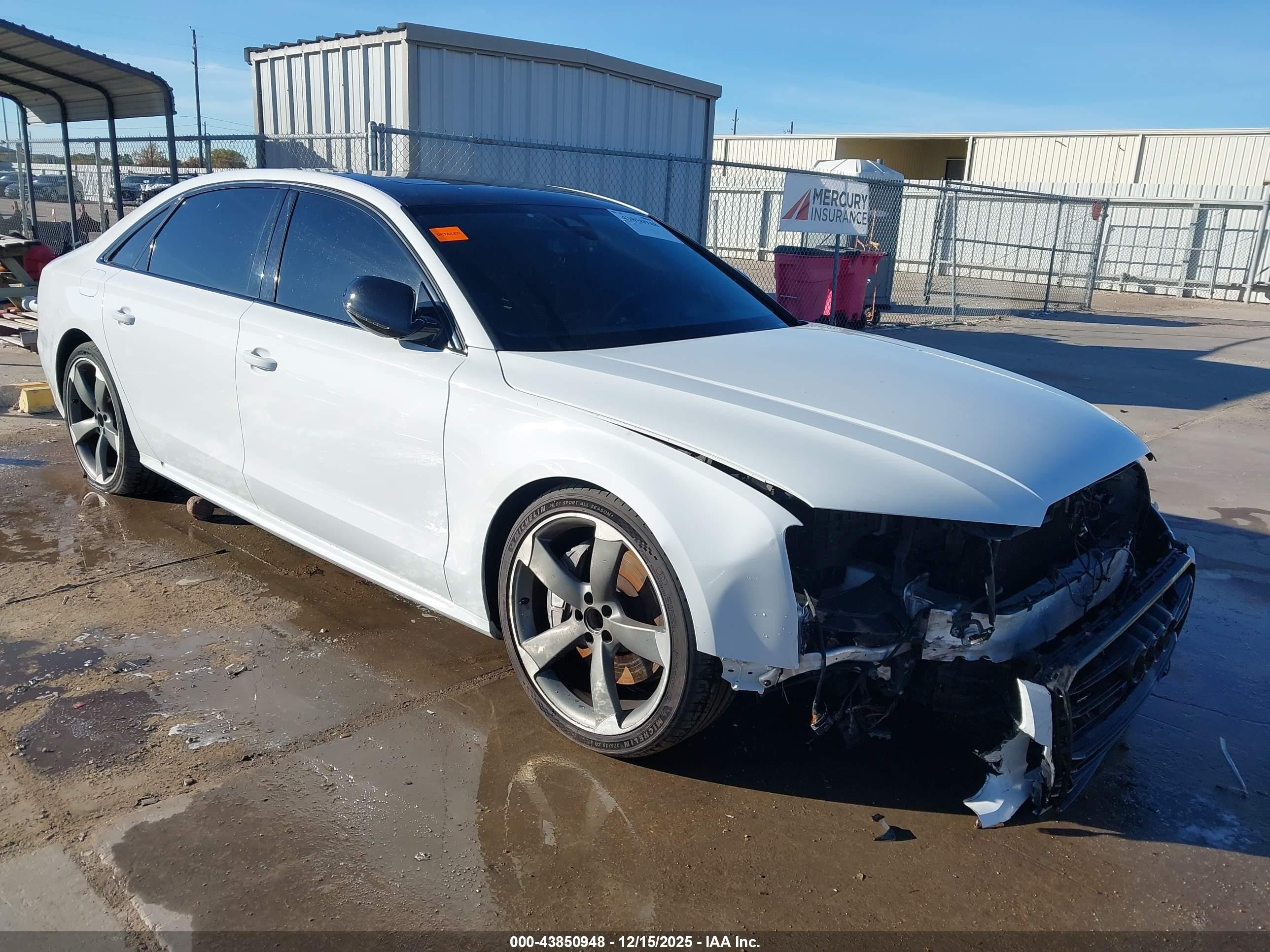 2018 Audi A8 Sport, VIN WAU43AFD2JN000303 — Front end