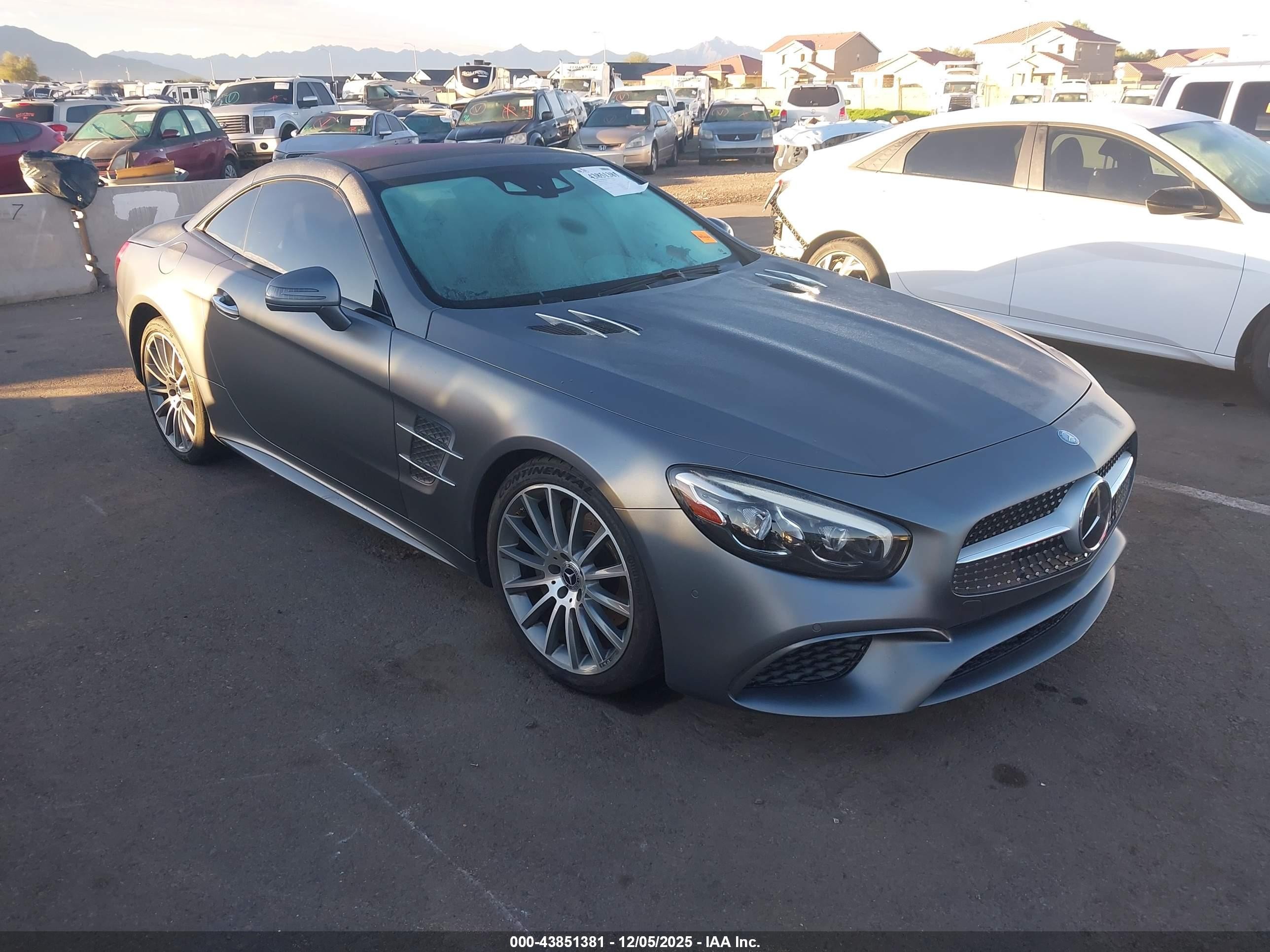 2017 Mercedes-Benz SL 450, VIN WDDJK6GA5HF048432 — Water / flood