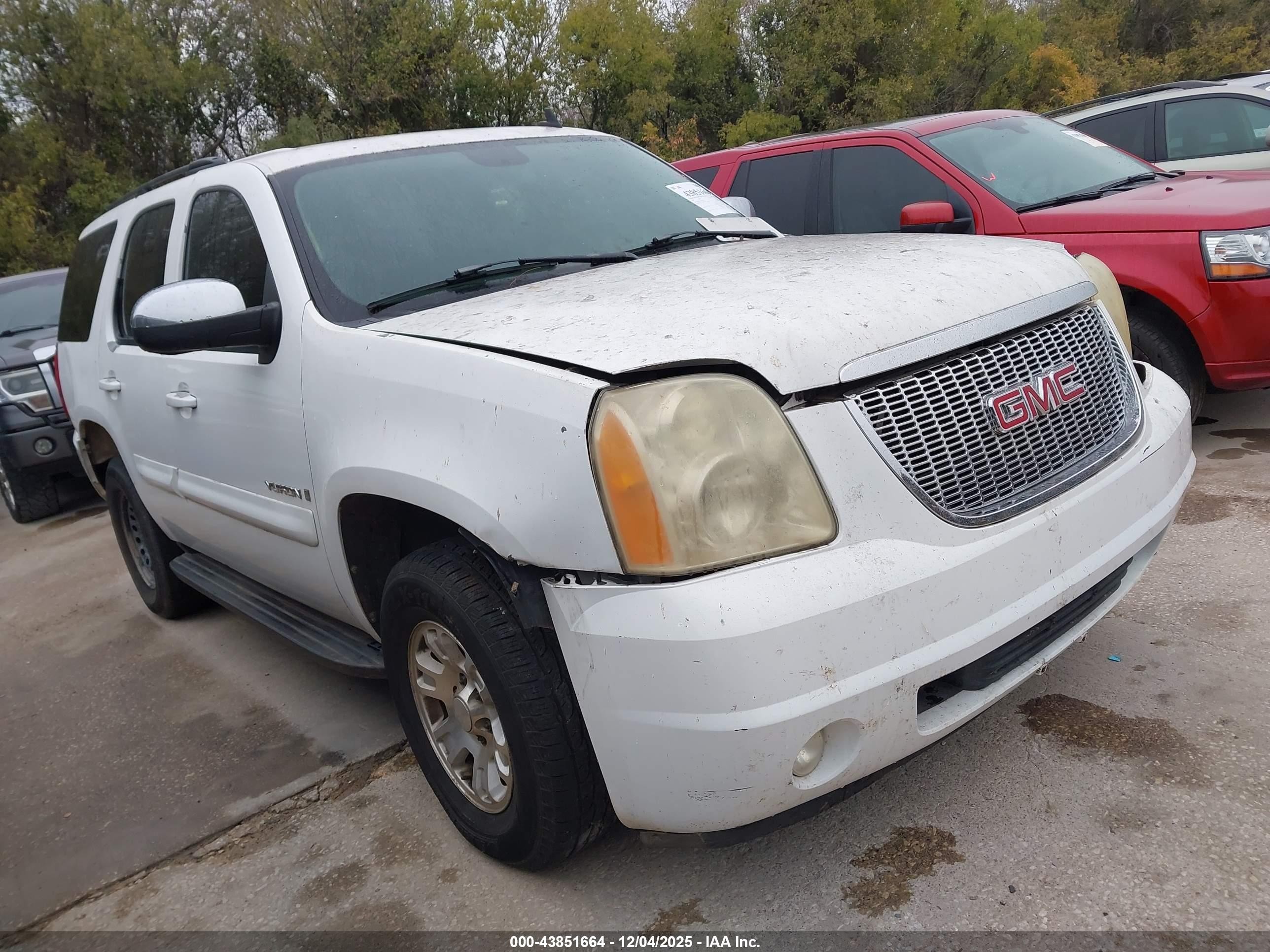 2007 GMC Yukon, VIN 1GKEC13J27J109592 — Repossession