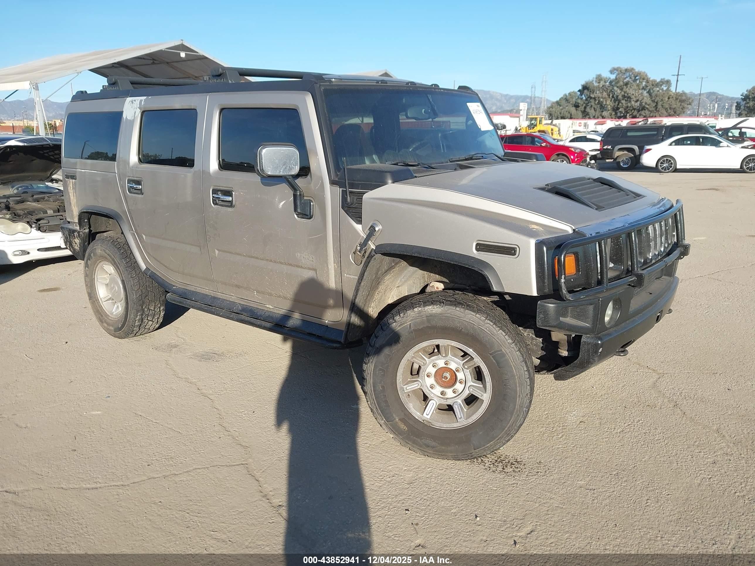 2005 Hummer H2 SUV, VIN 5GRGN23UX5H102150 — Water / flood