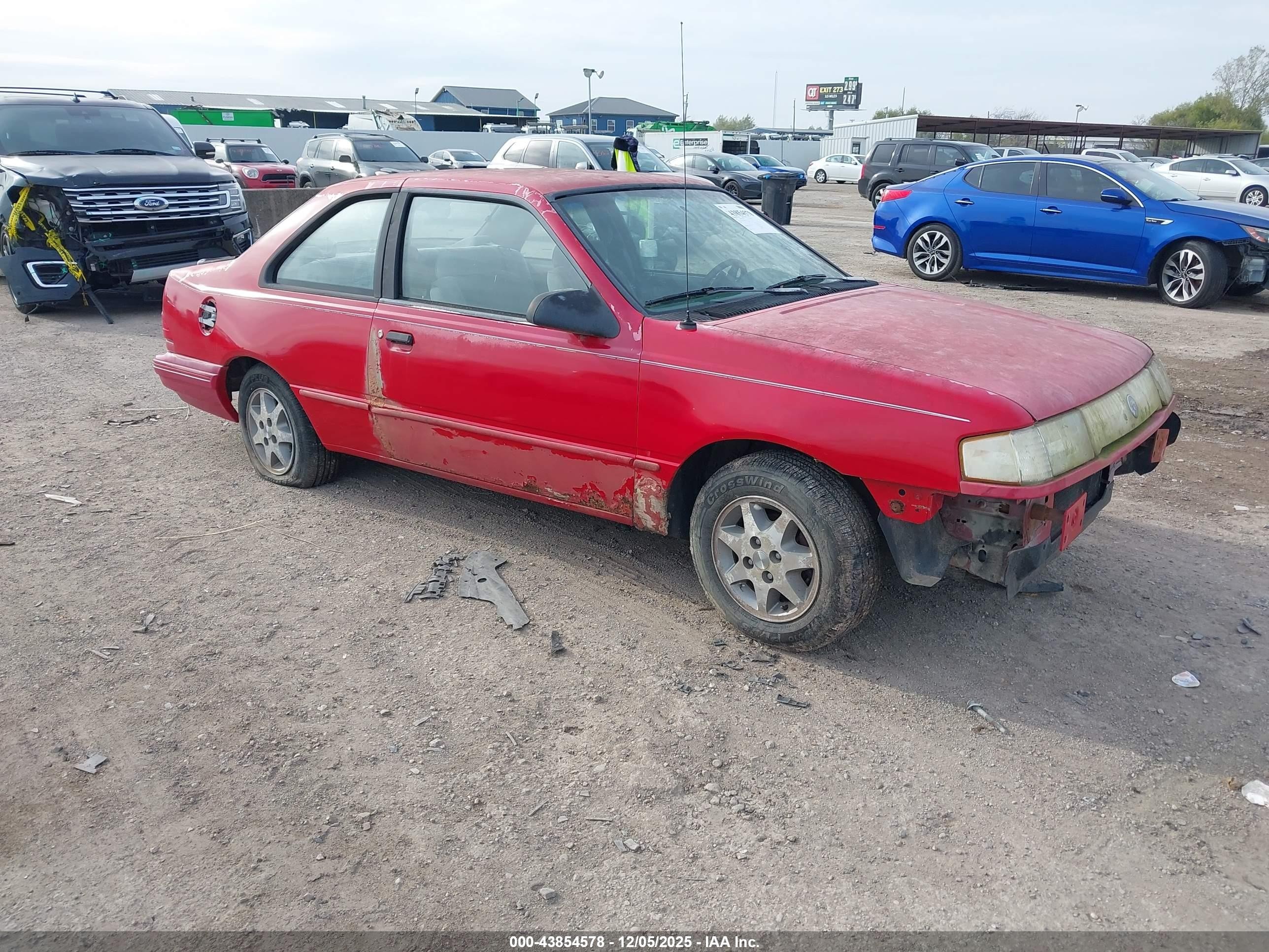 1993 Mercury Topaz, VIN 1MEPM31X4PK636353 — По всему кузову