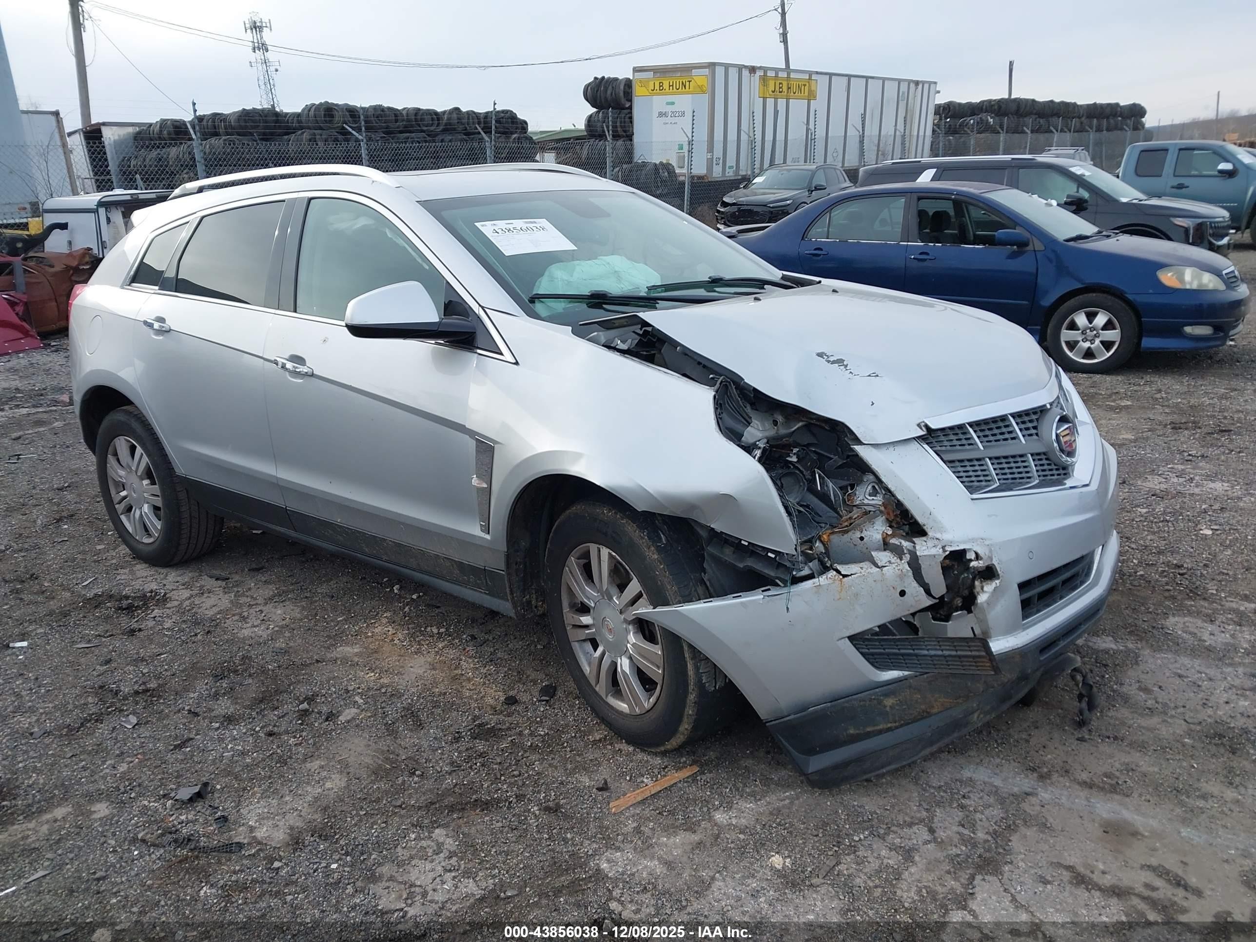 2012 Cadillac SRX Luxury Collection, VIN 3GYFNAE32CS502486 — Biohazard / chemical