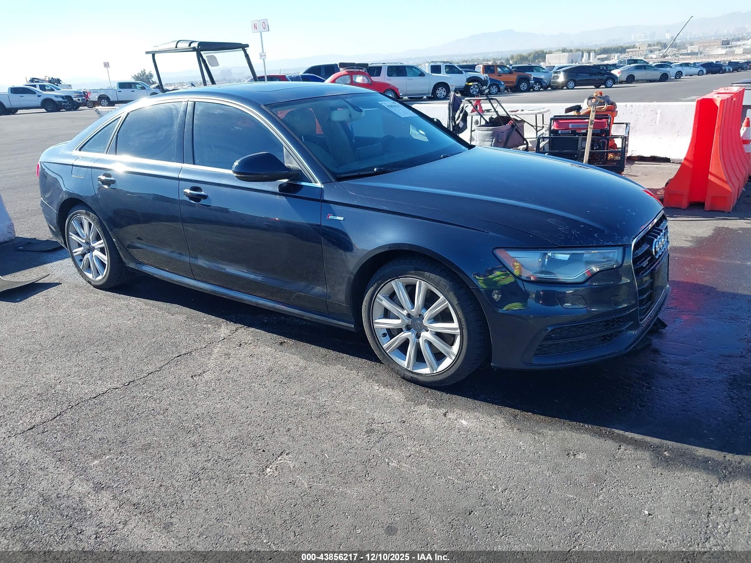 2015 Audi A6 Premium Plus, VIN WAUFGAFC2FN004170 — Фото с аукциона