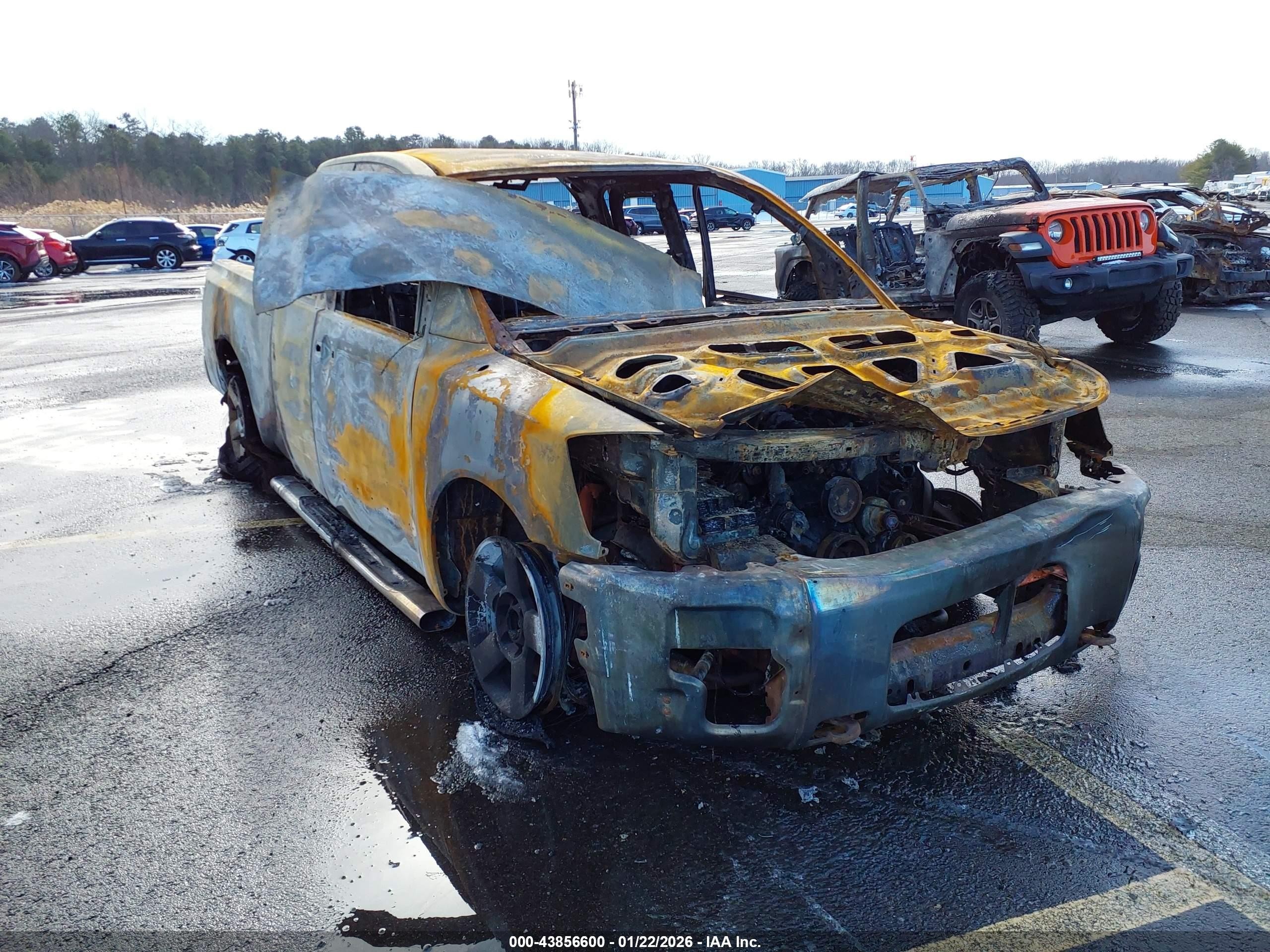 2006 Nissan Titan SE, VIN 1N6AA06B86N553224 — Зад