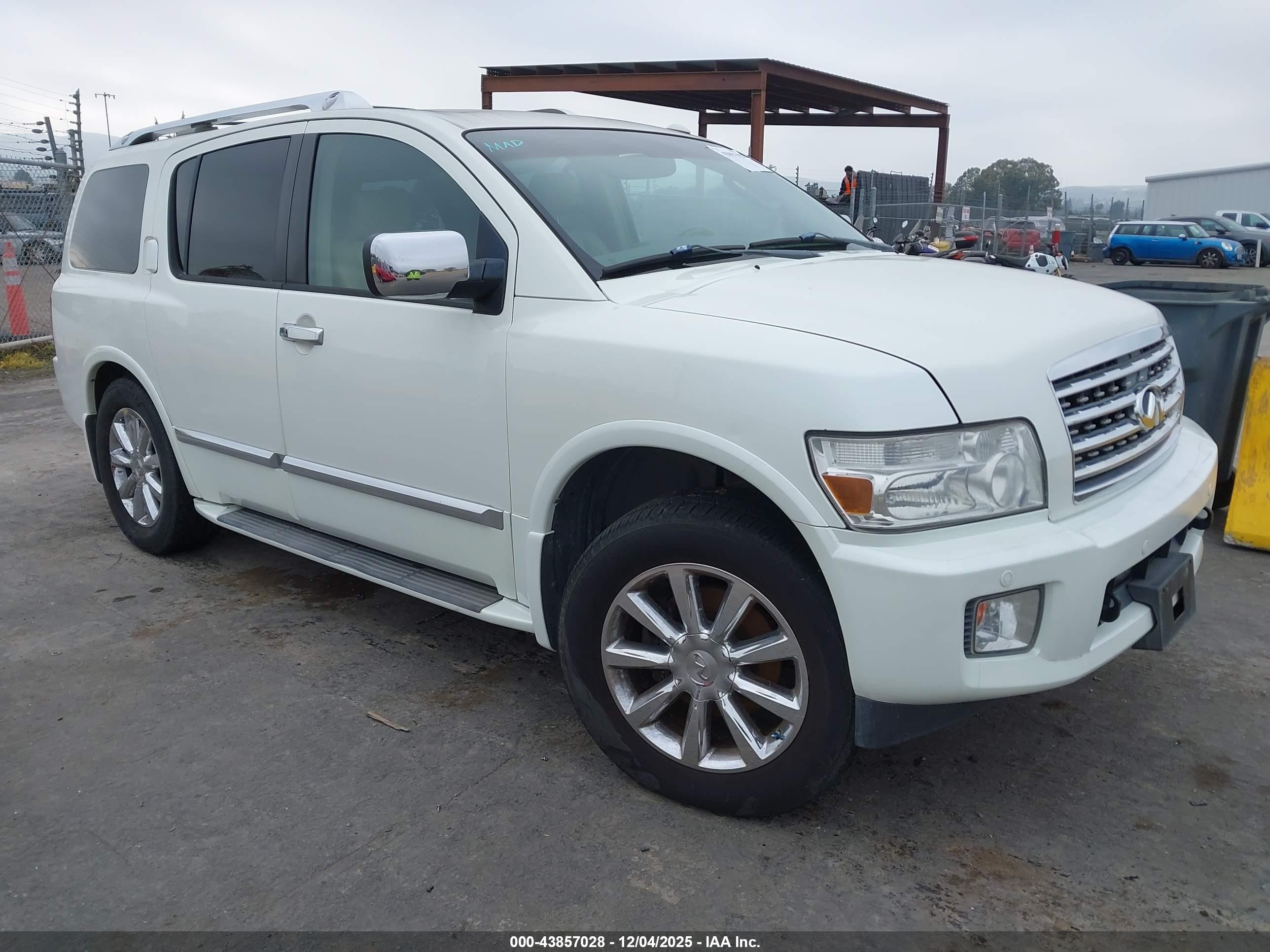 2008 Infiniti QX56, VIN 5N3AA08C18N906885 — Electrical