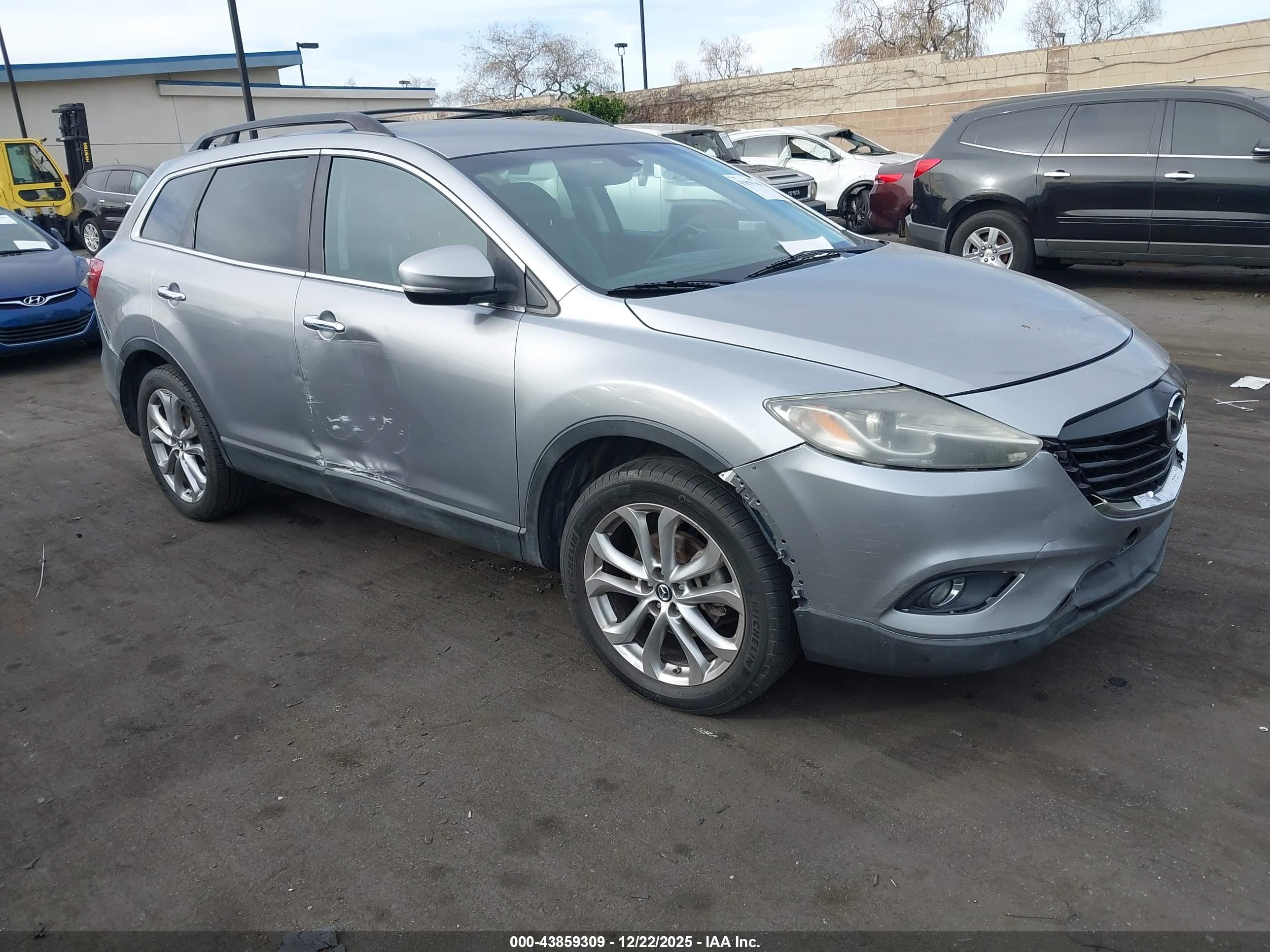 2013 Mazda CX-9 Grand Touring, VIN JM3TB2DV5D0400285 — Пресная вода
