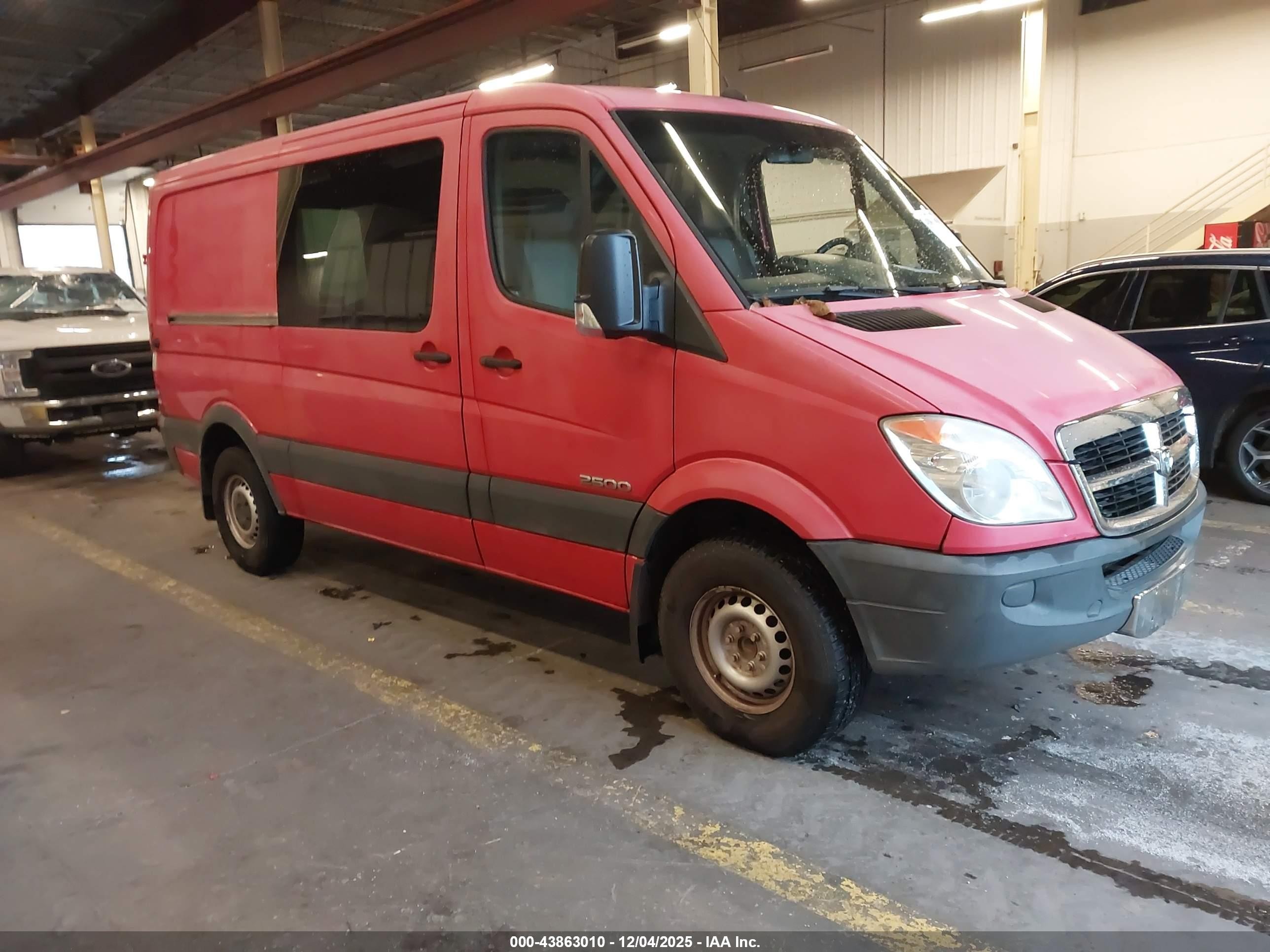 2007 Dodge Sprinter, VIN WD0PE745975183367 — После угона