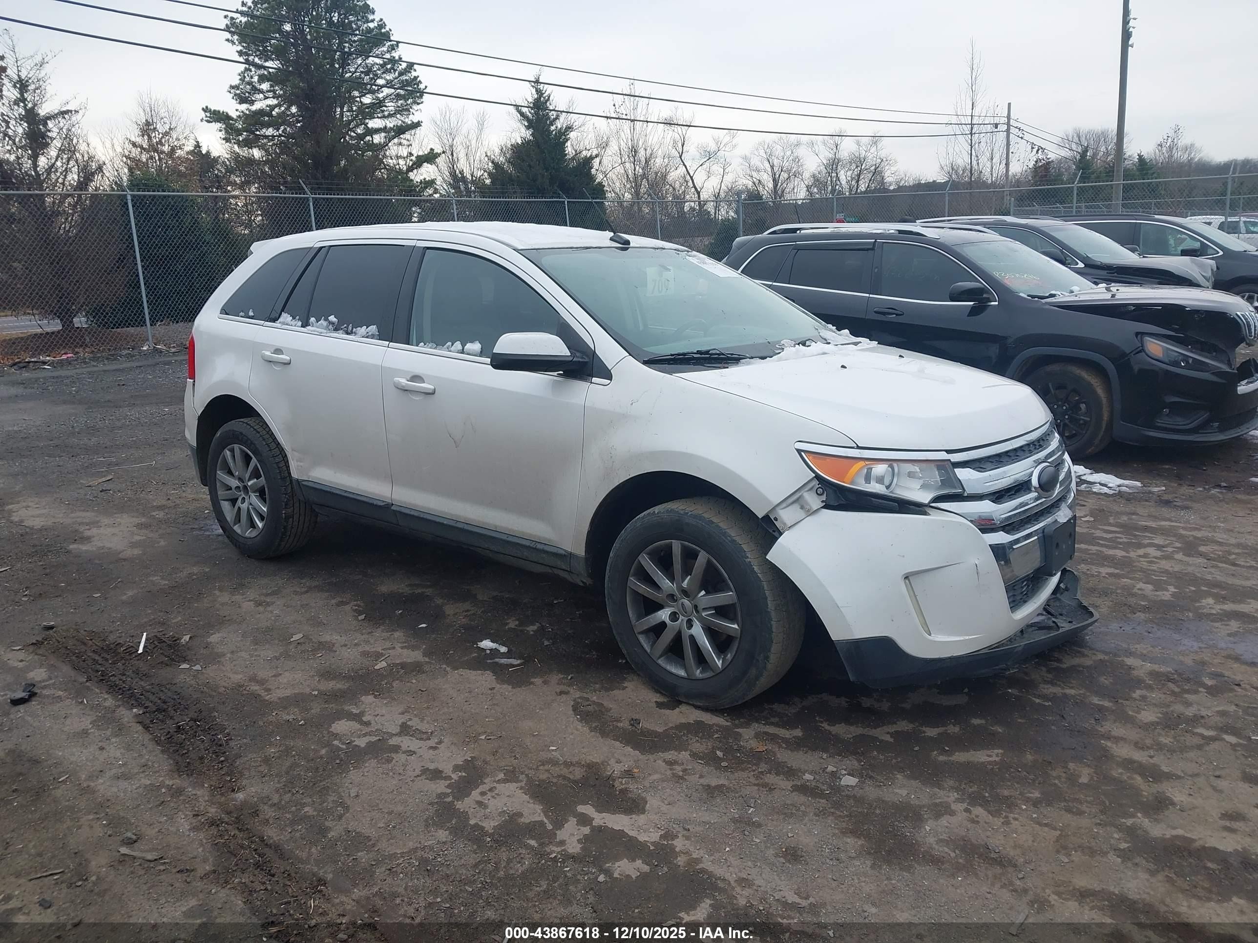 2013 Ford Edge Limited, VIN 2FMDK3KC8DBC87415 — Auction photo