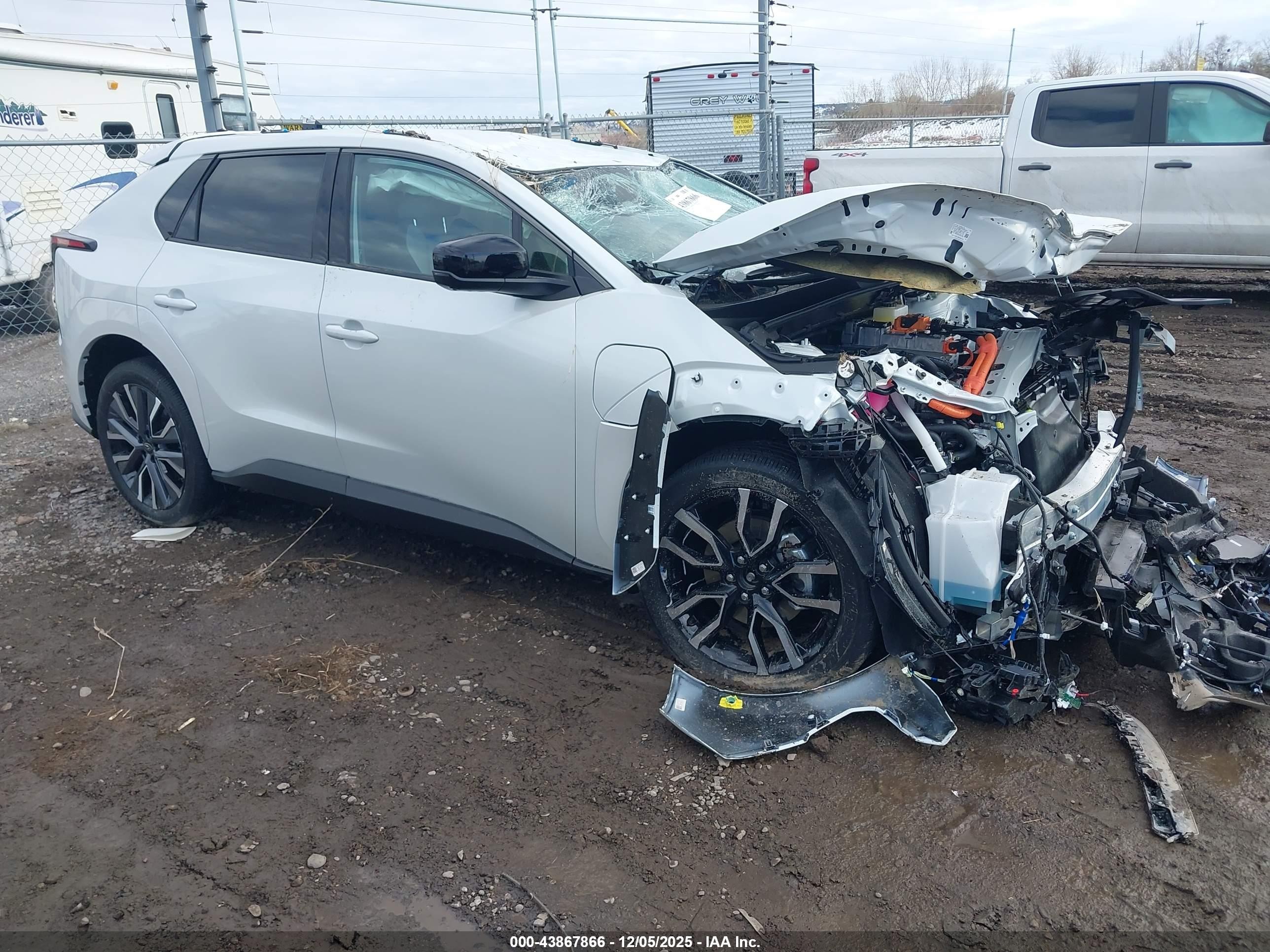 2026 Subaru Solterra Limited XT, VIN JTMBDAFC0TJ001099 — Rollover