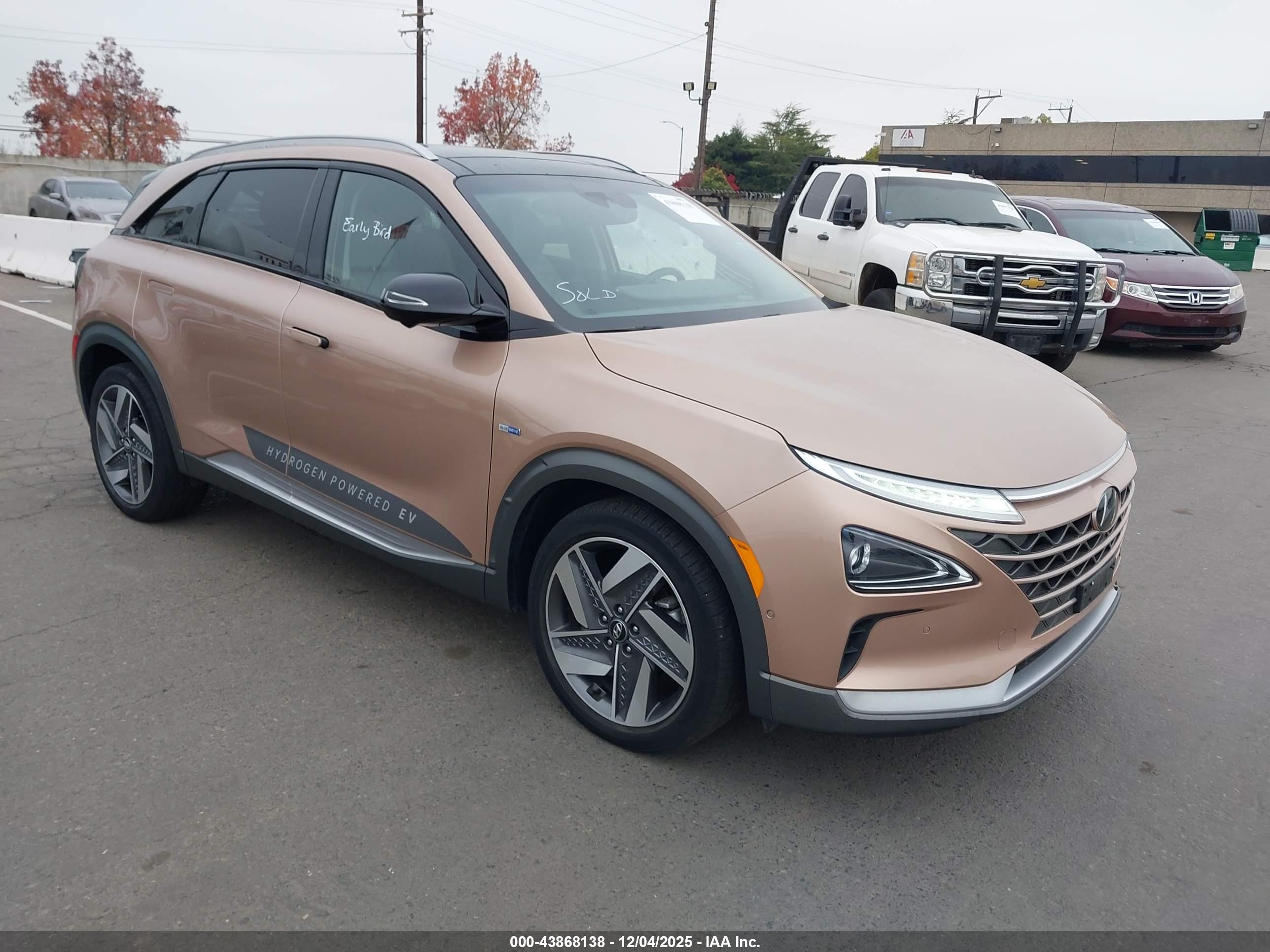 2021 Hyundai NEXO Limited, VIN KM8J84A66MU014664 — Фото с аукциона