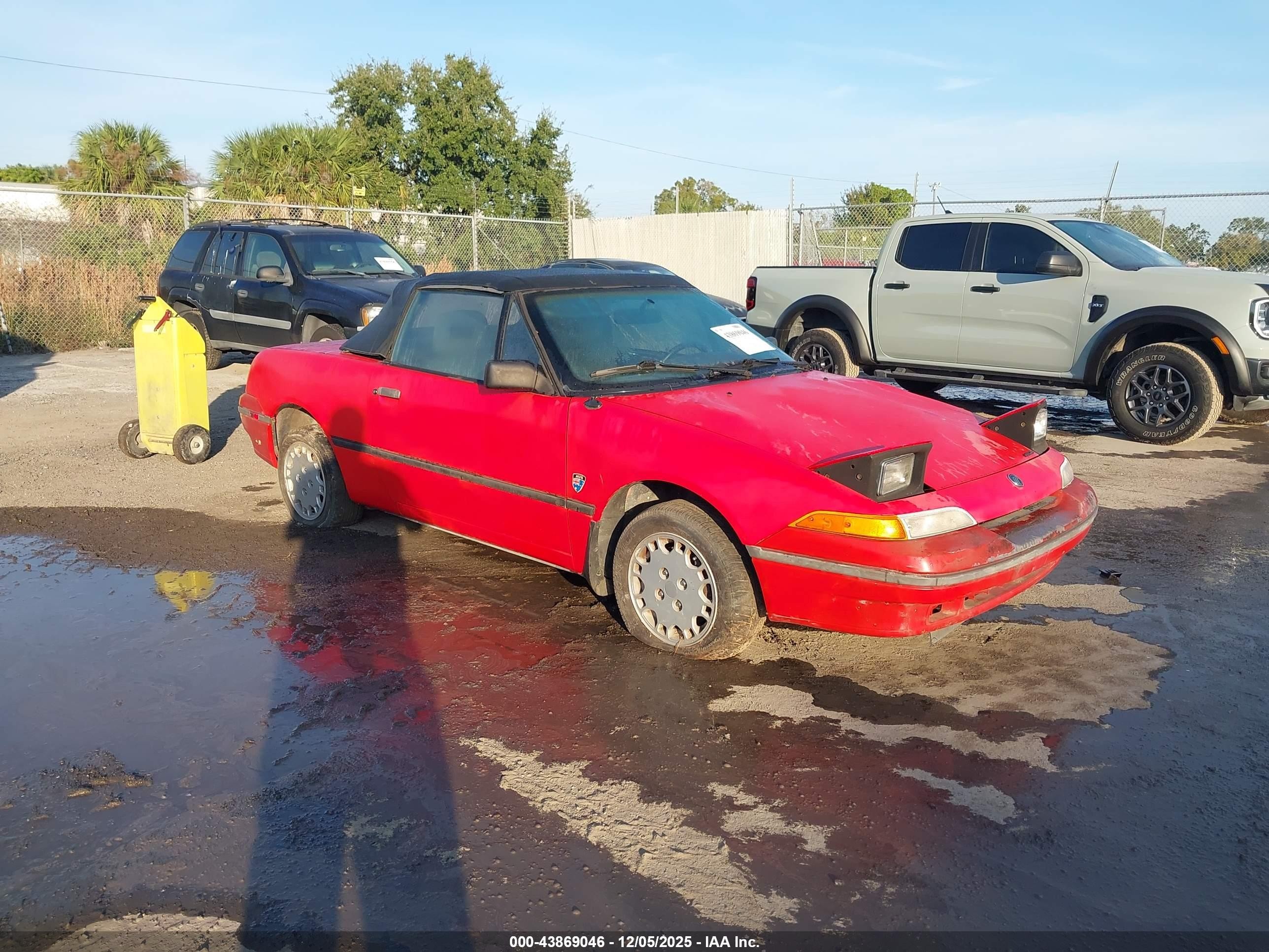 1993 Mercury Capri, VIN 6MPCT01ZXP8640786 — Normal wear