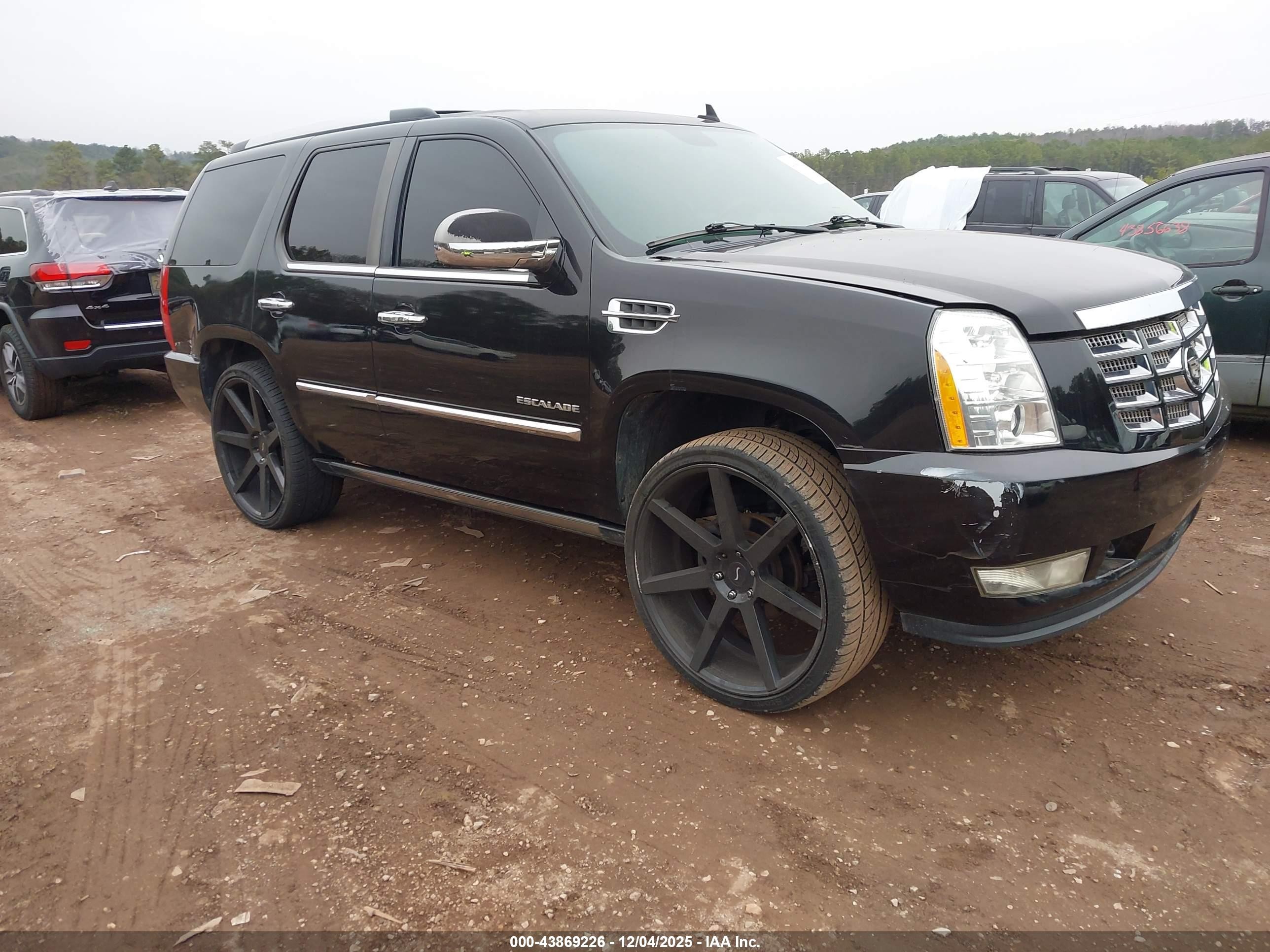 2010 Cadillac Escalade Premium, VIN 1GYUCCEF9AR246737 — Front end