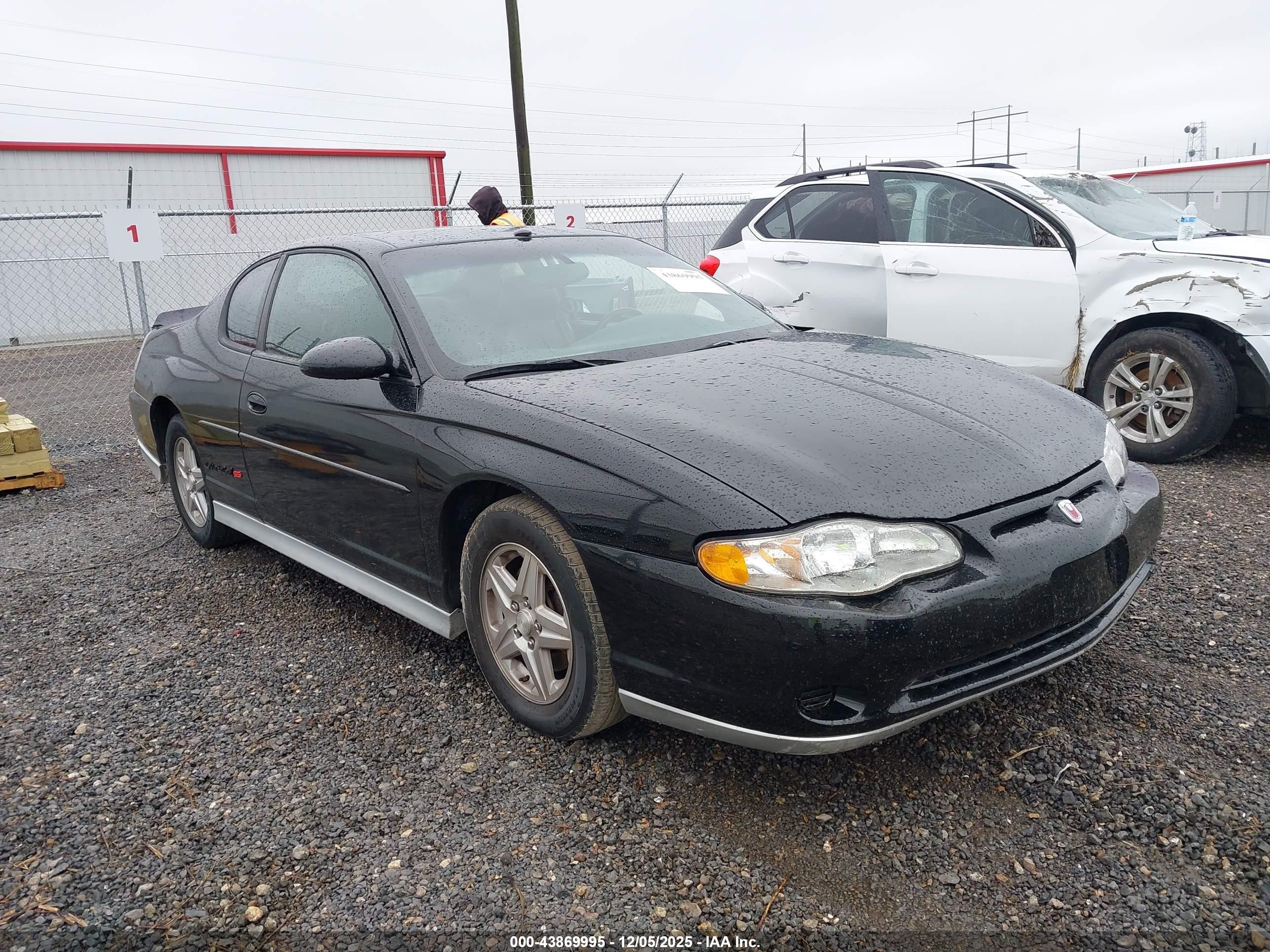 2003 Chevrolet Monte Carlo SS, VIN 2G1WX12KX39225491 — Side