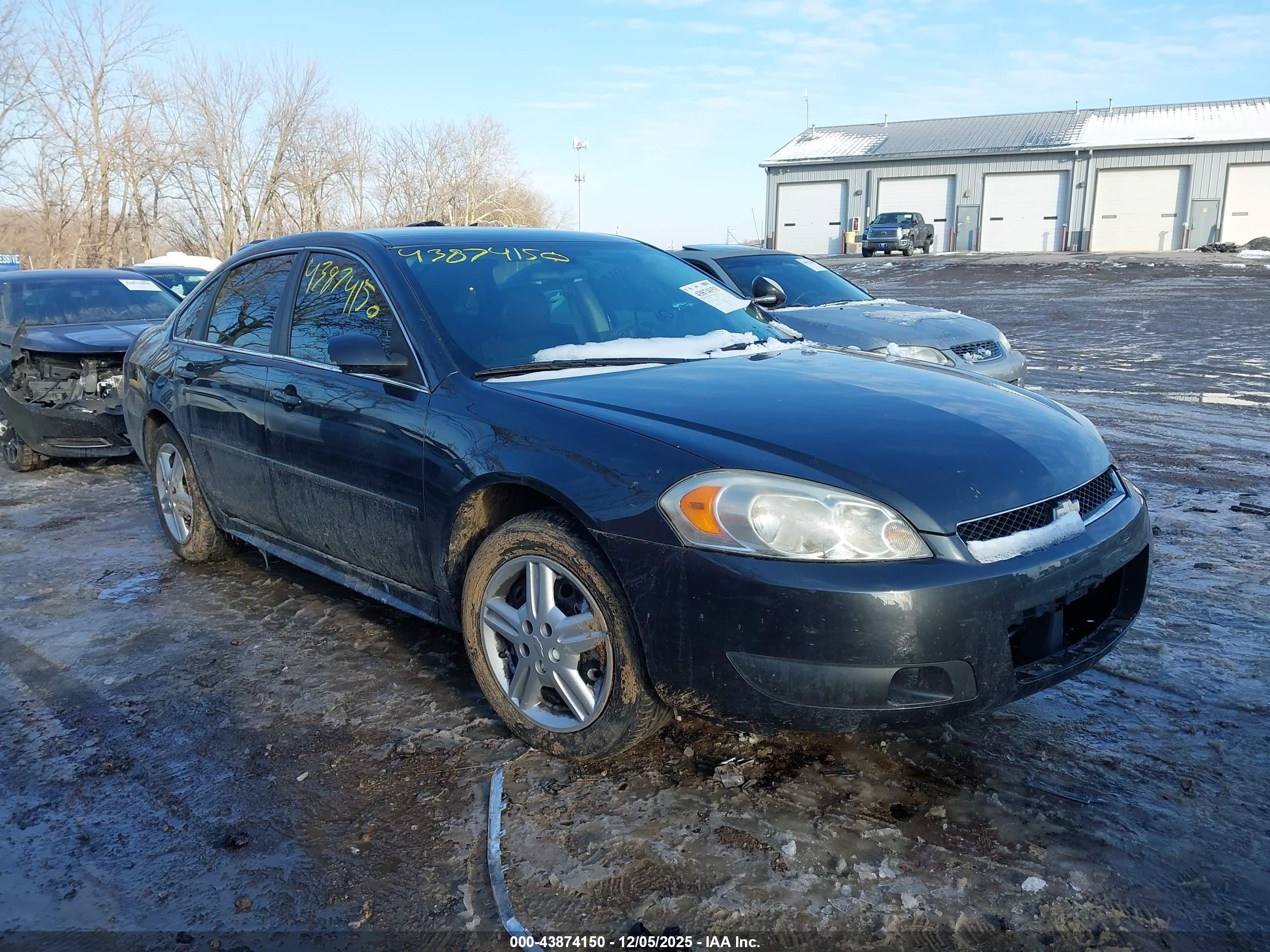2013 Chevrolet Impala Police, VIN 2G1WD5E30D1250338 — Front end
