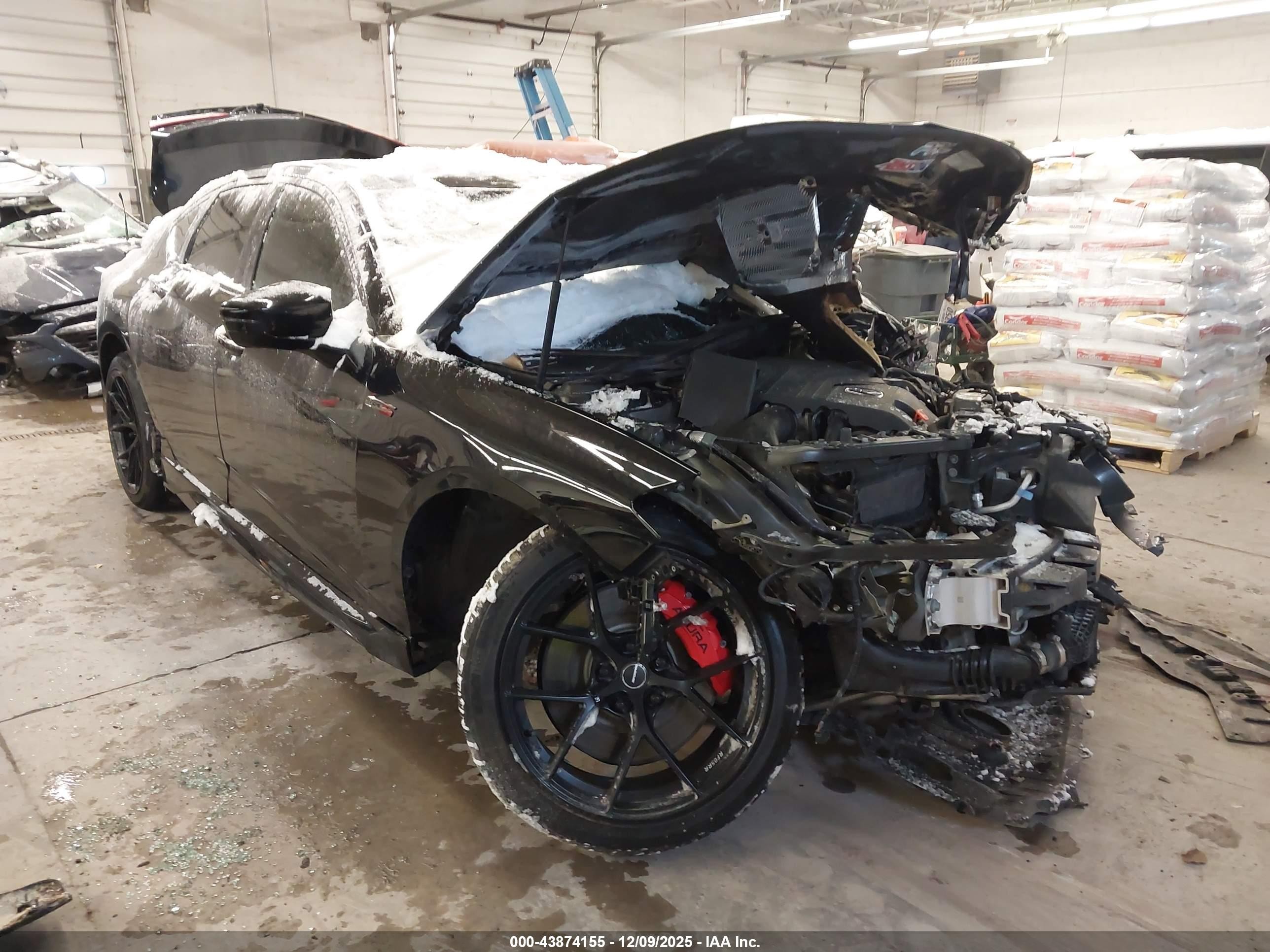 2022 Acura TLX Type S, VIN 19UUB7F01NA800028 — Auction photo