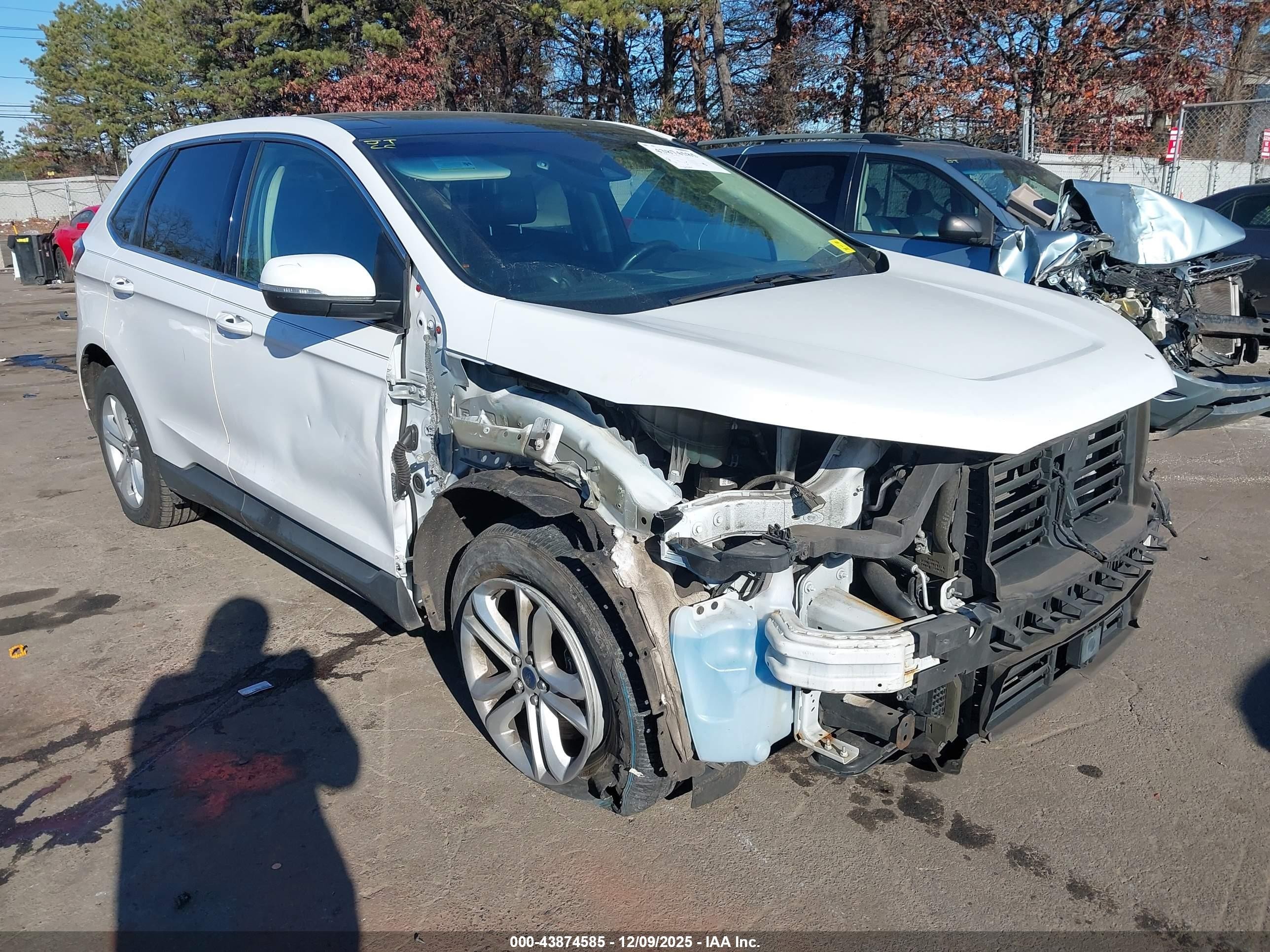2020 Ford Edge SEL, VIN 2FMPK4J94LBA58852 — Side