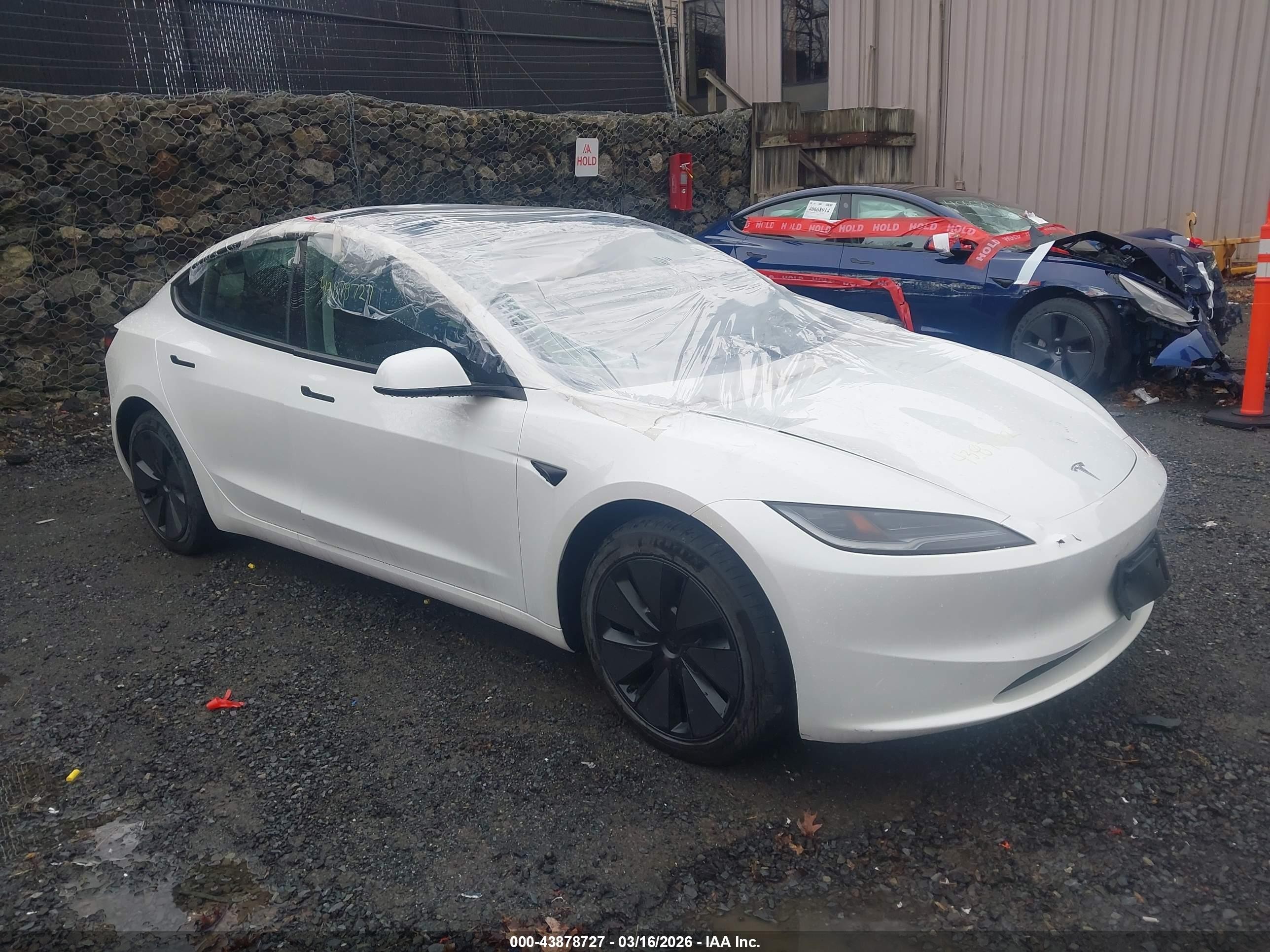 2025 Tesla Model 3 Long Range, VIN 5YJ3E1EA5SF022375 — Roof