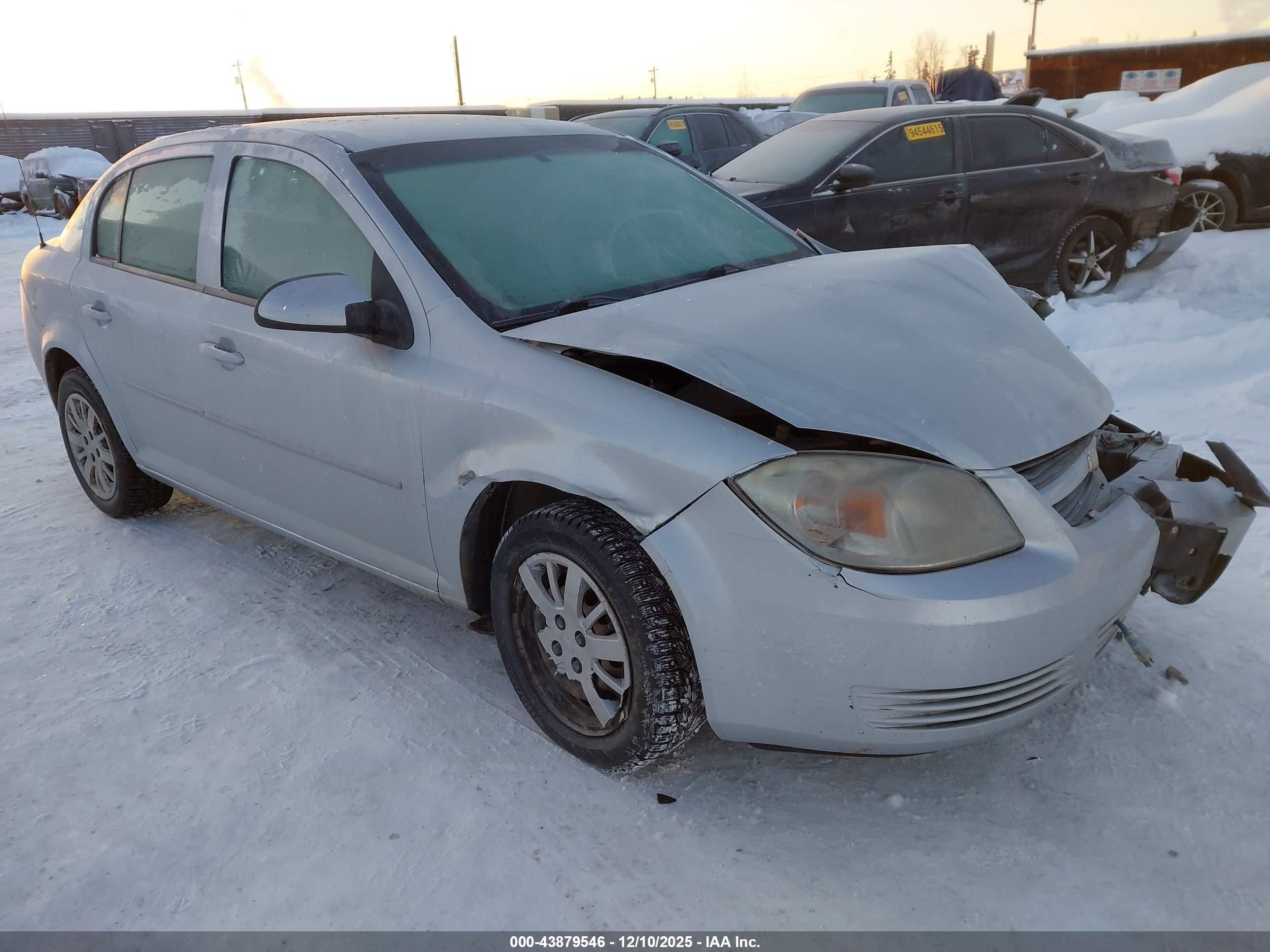 2010 Chevrolet Cobalt 1LT, VIN 1G1AD5F57A7190082 — Перед