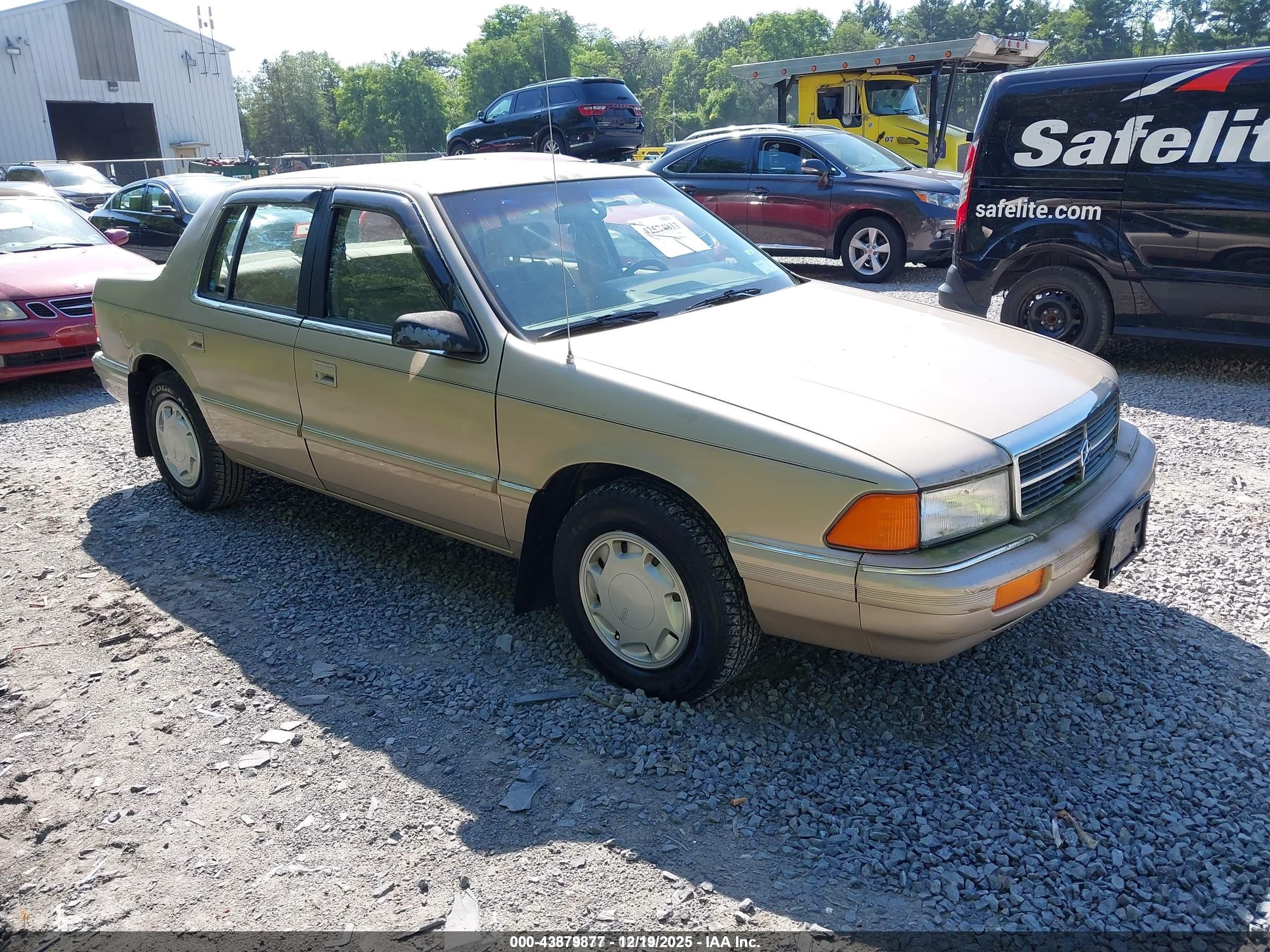 1991 Dodge Spirit, VIN 1B3XA46K2MF565396 — Не указано