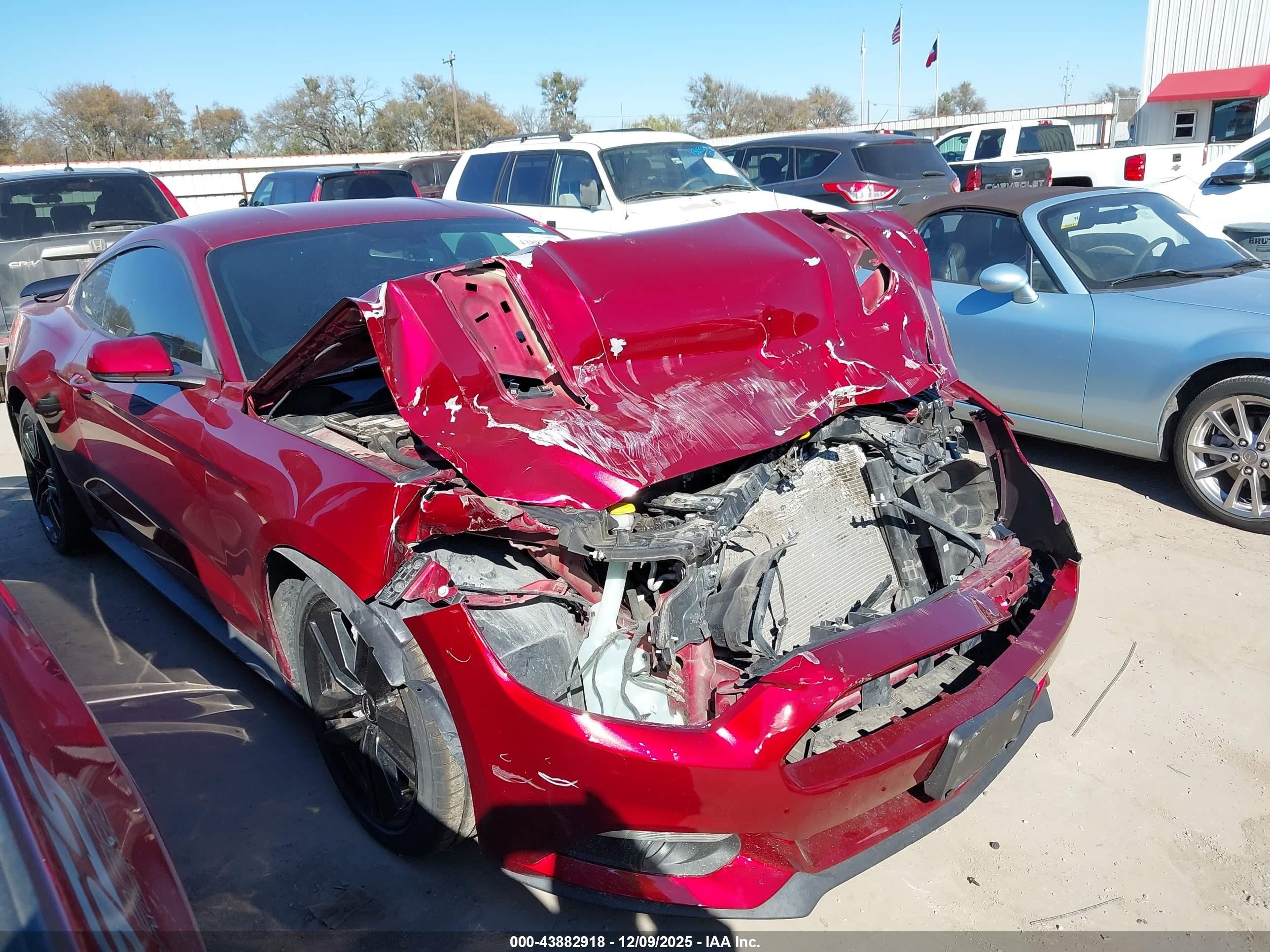 2015 Ford Mustang EcoBoost Premium, VIN 1FA6P8TH1F5347070 — All over