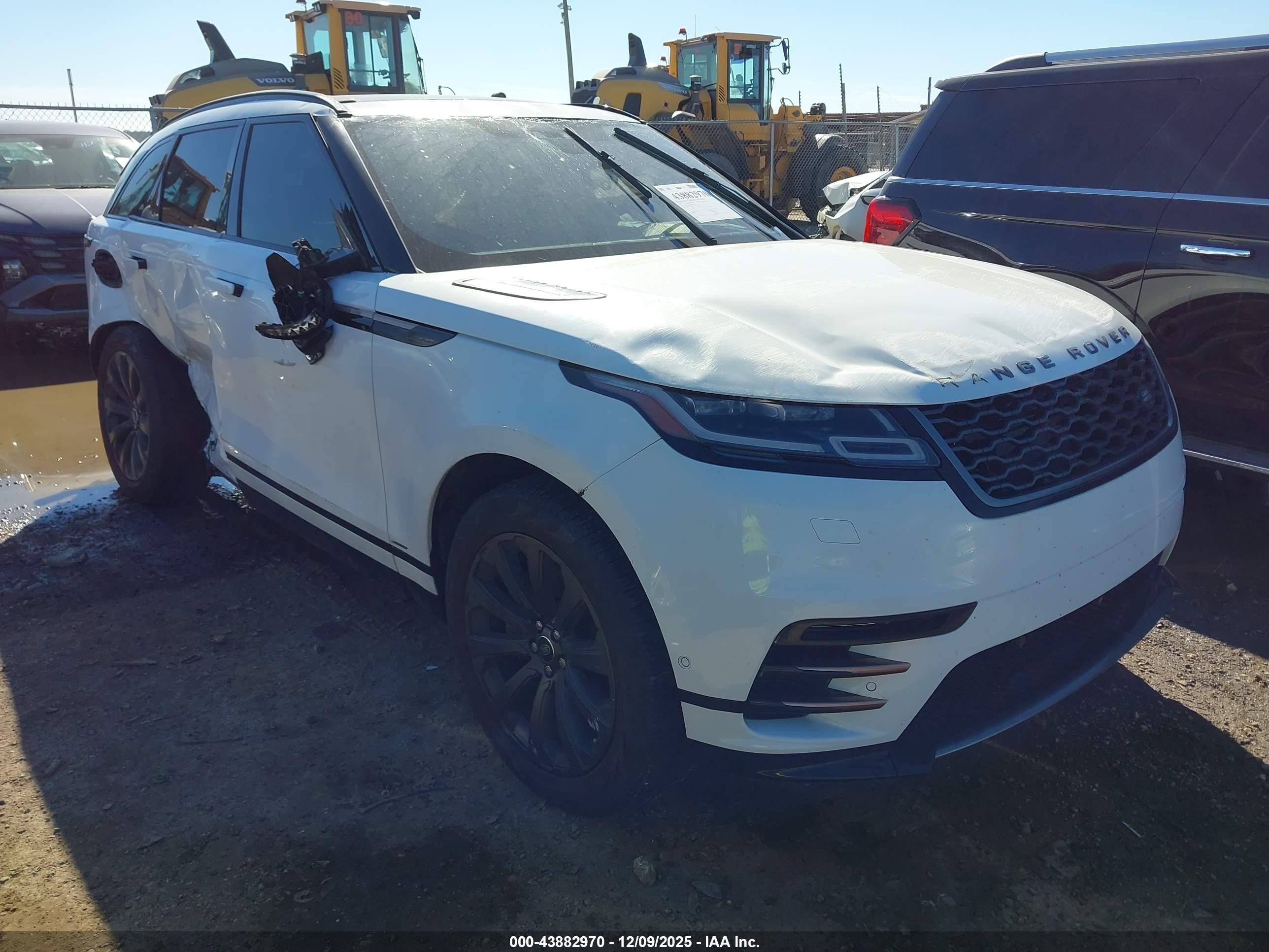 2018 Land Rover Range Rover Velar R-Dynamic SE, VIN SALYL2RV0JA729477 — Опрокидывание