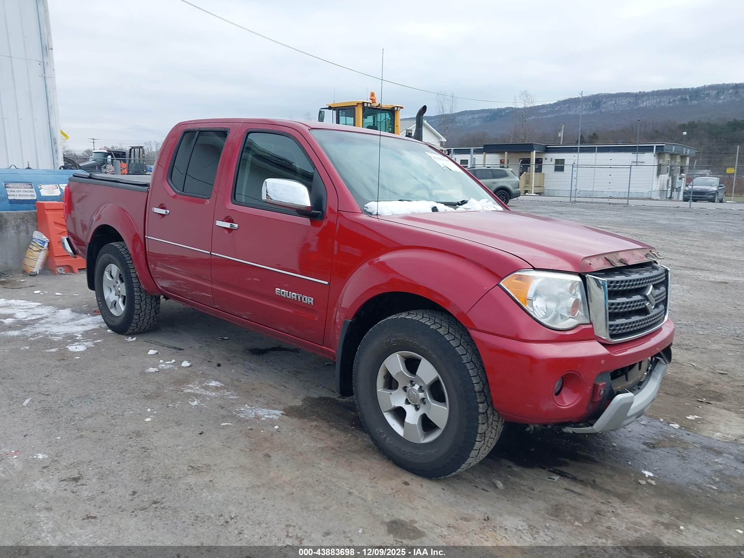 2012 Suzuki Equator RMZ-4, VIN 5Z61D0EV3CC470251 — Front end
