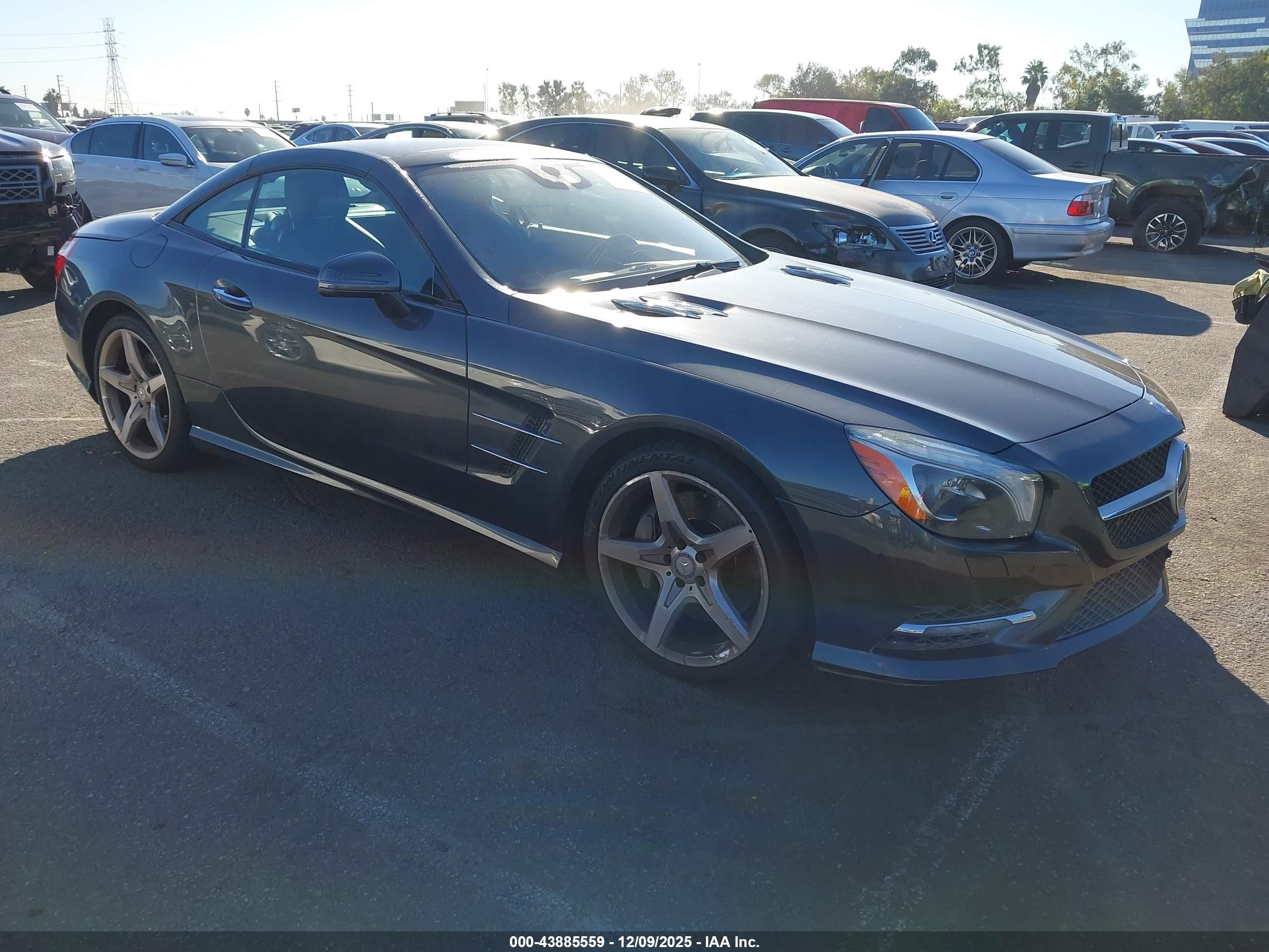 2015 Mercedes-Benz SL 550, VIN WDDJK7DA9FF030023 — Front end