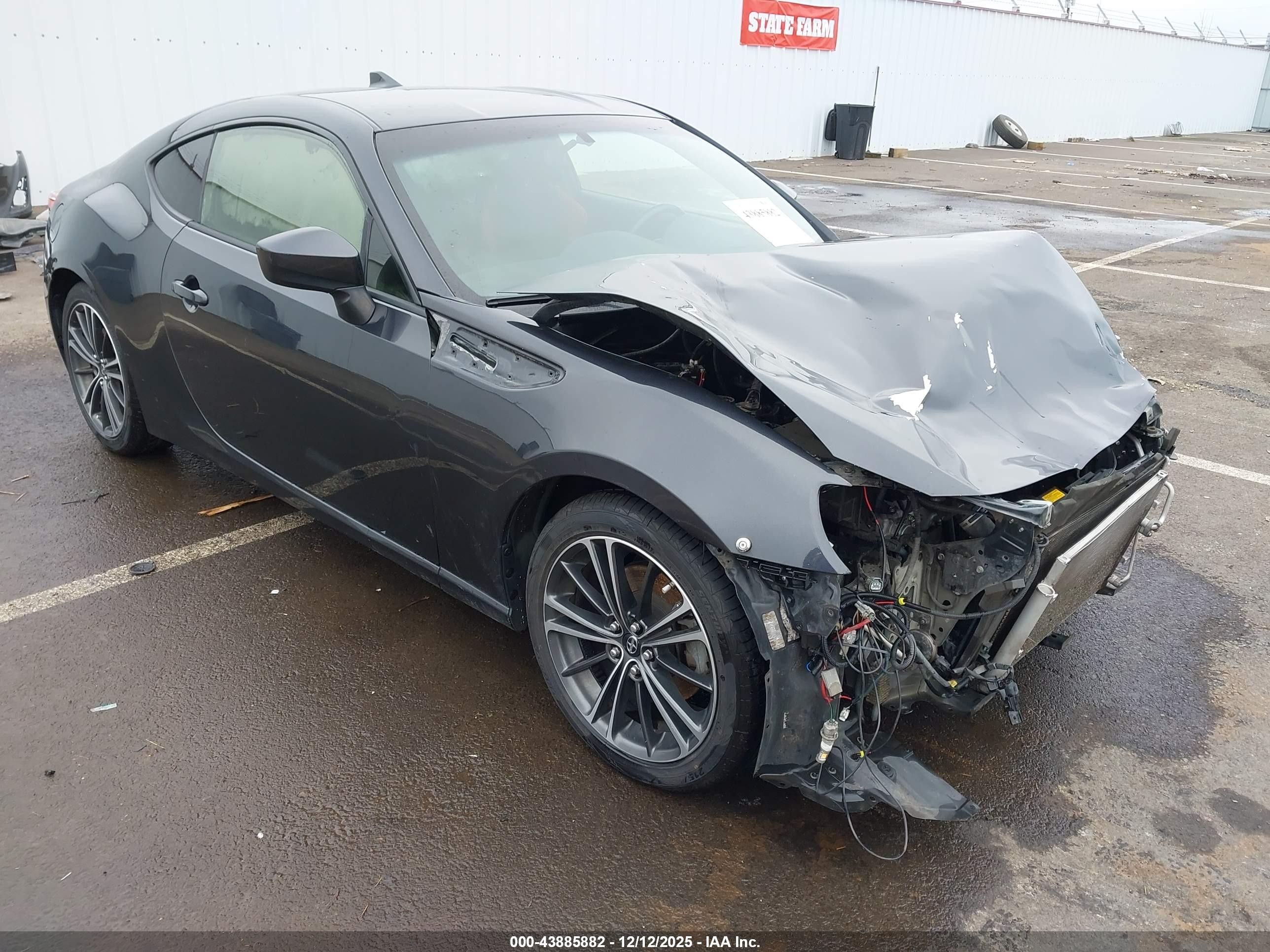 2016 Scion FR-S, VIN JF1ZNAA17G9708716 — Front end