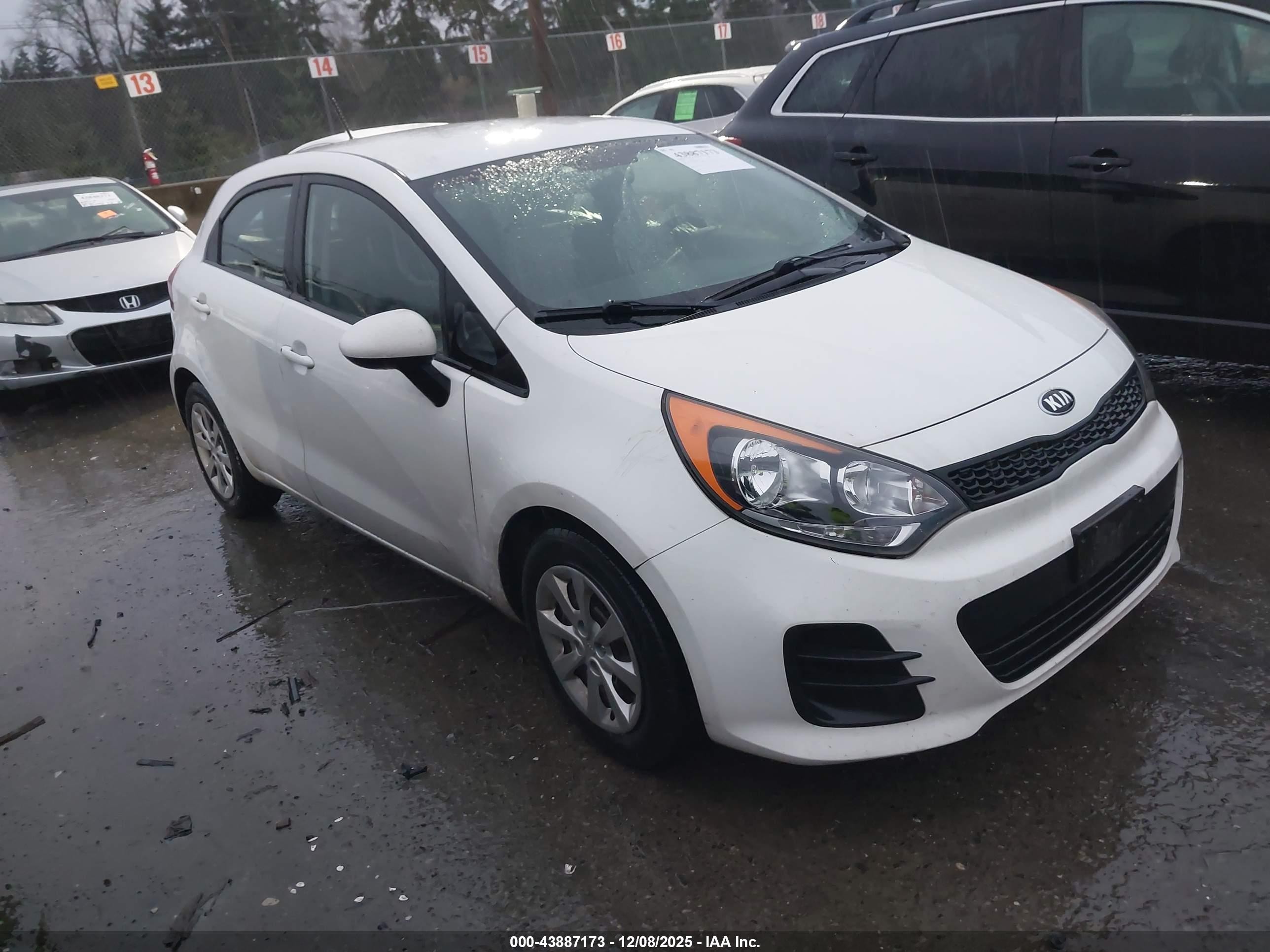 2016 Kia Rio LX, VIN KNADM5A38G6635676 — Mechanical