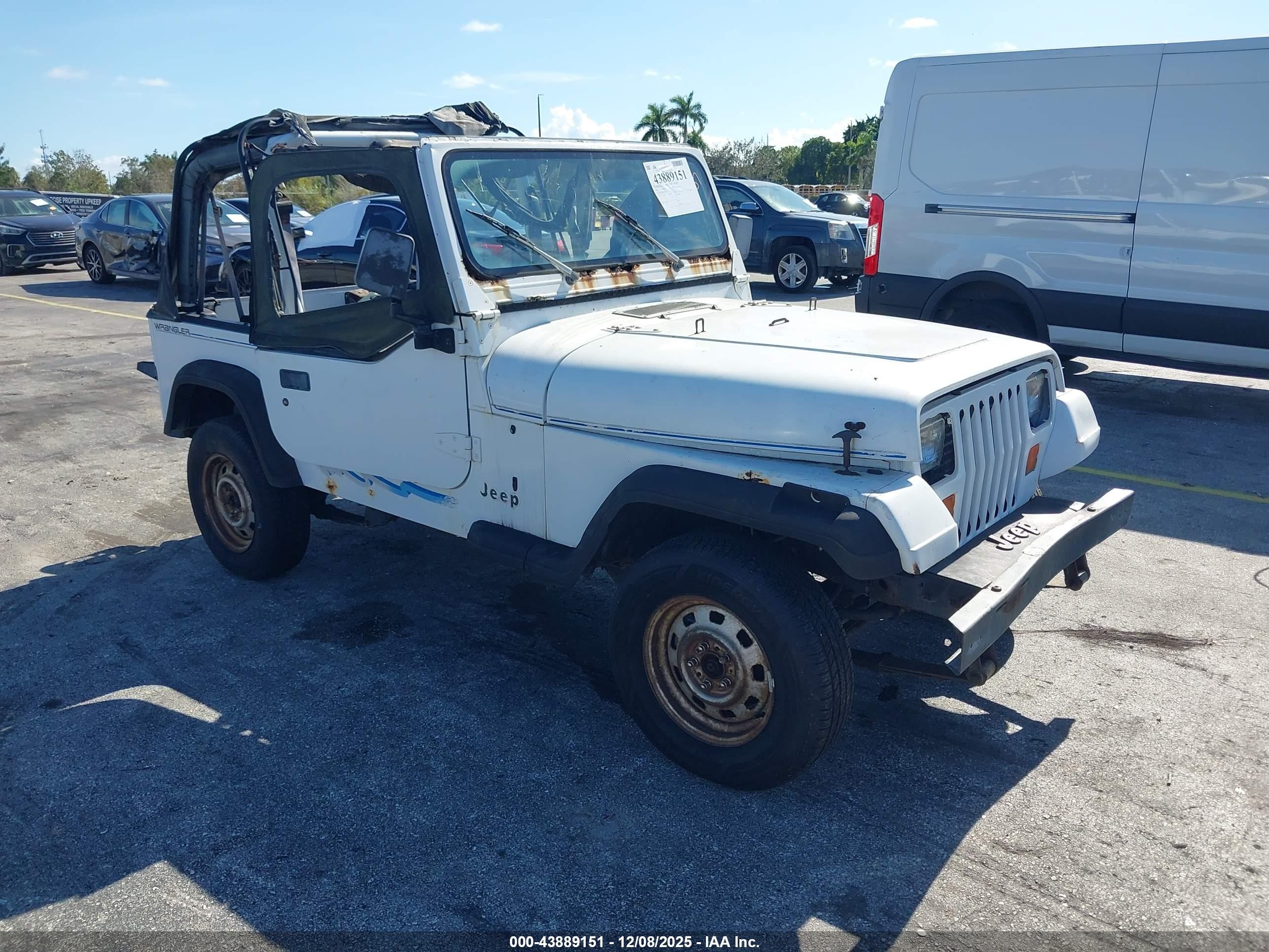 1993 Jeep Wrangler S, VIN 1J4FY19P3PP259697 — All over