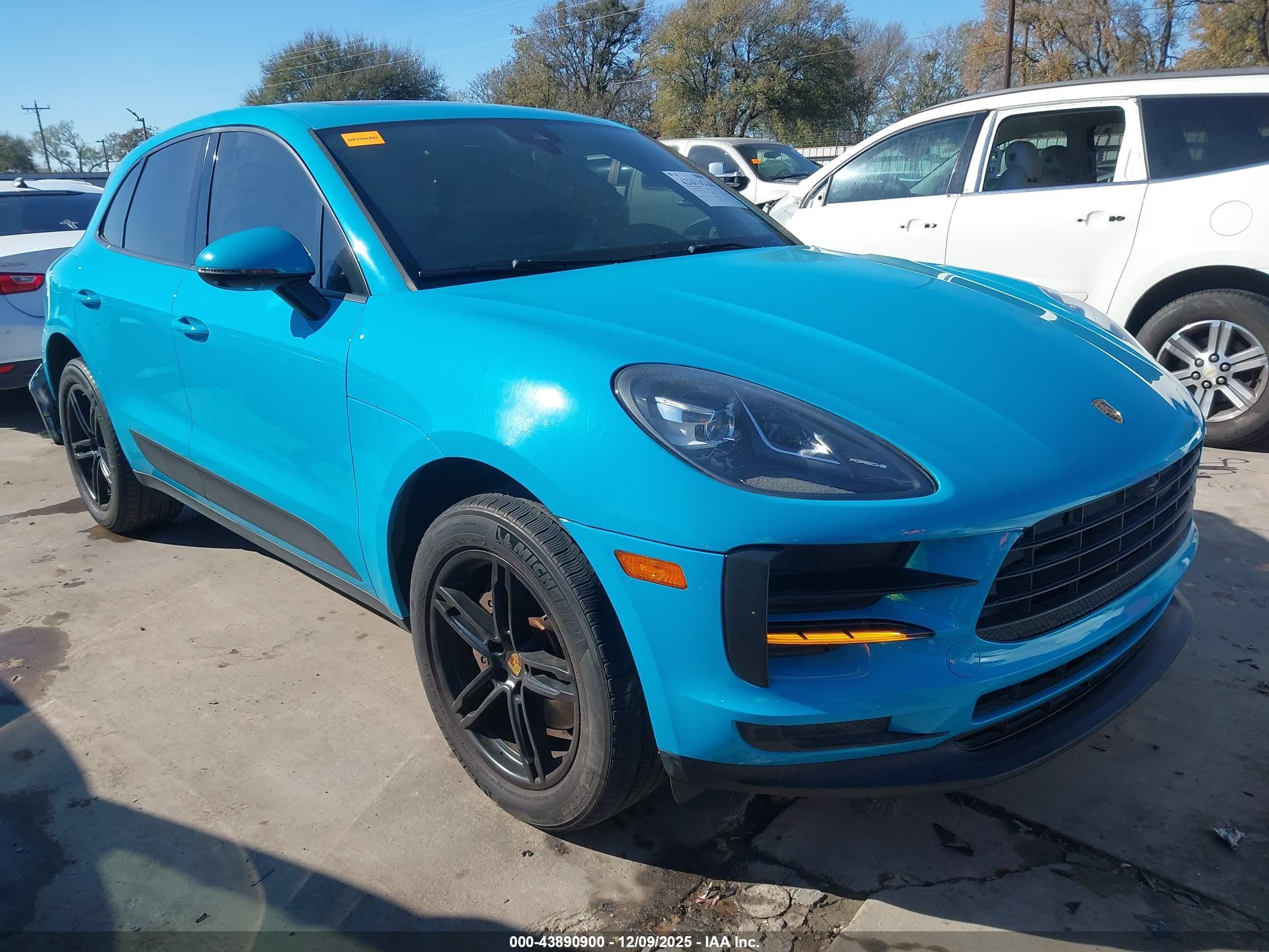 2021 Porsche Macan, VIN WP1AA2A55MLB14358 — Theft recovery