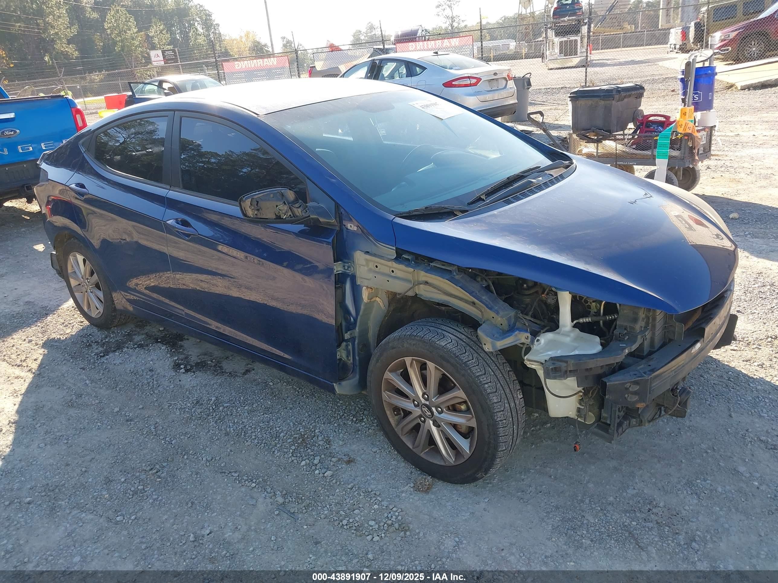 2016 Hyundai Elantra SE, VIN 5NPDH4AE2GH657701 — All over