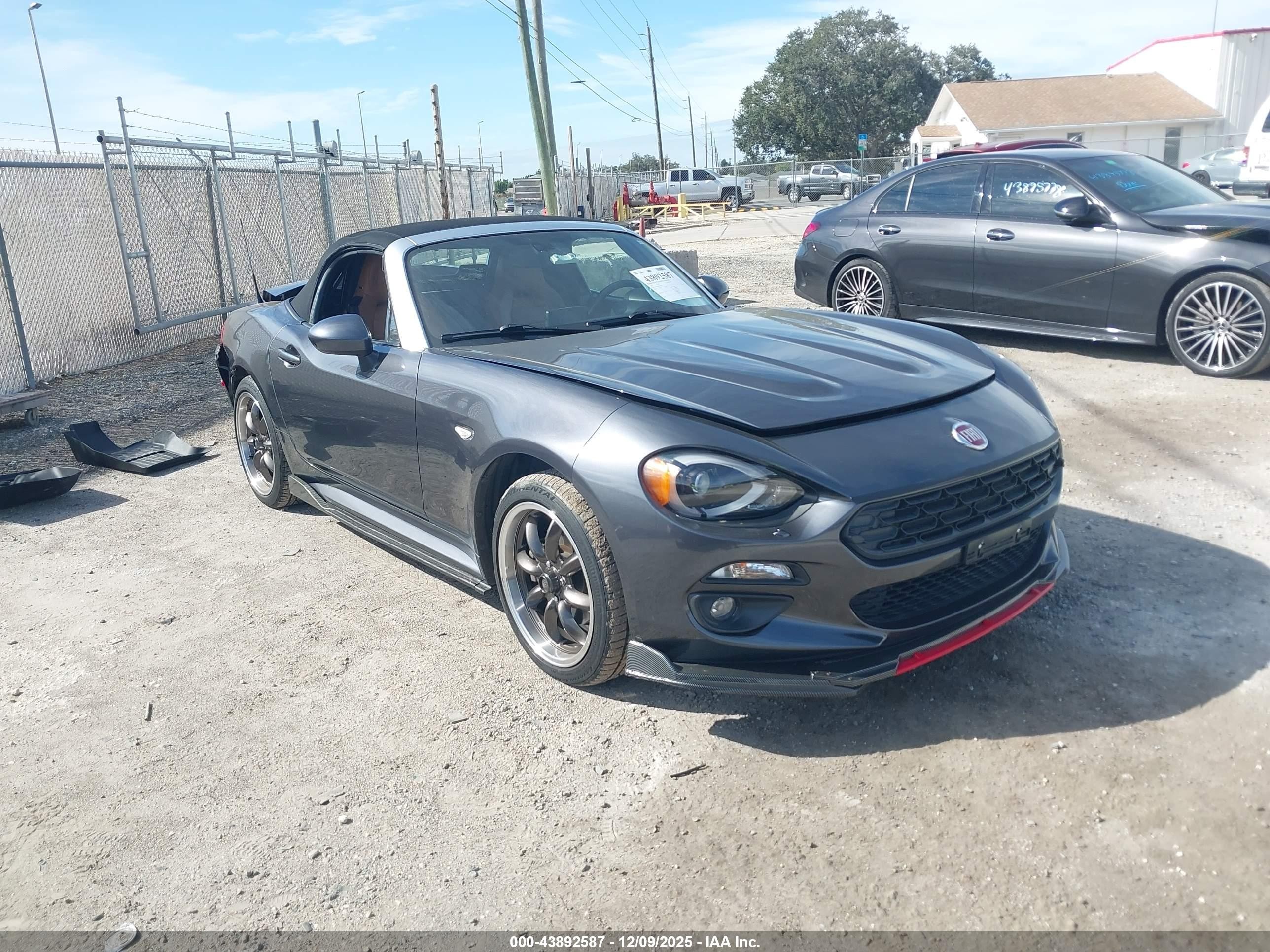 2018 FIAT 124 Spider Abarth, VIN JC1NFAEK7J0138167 — Rear end