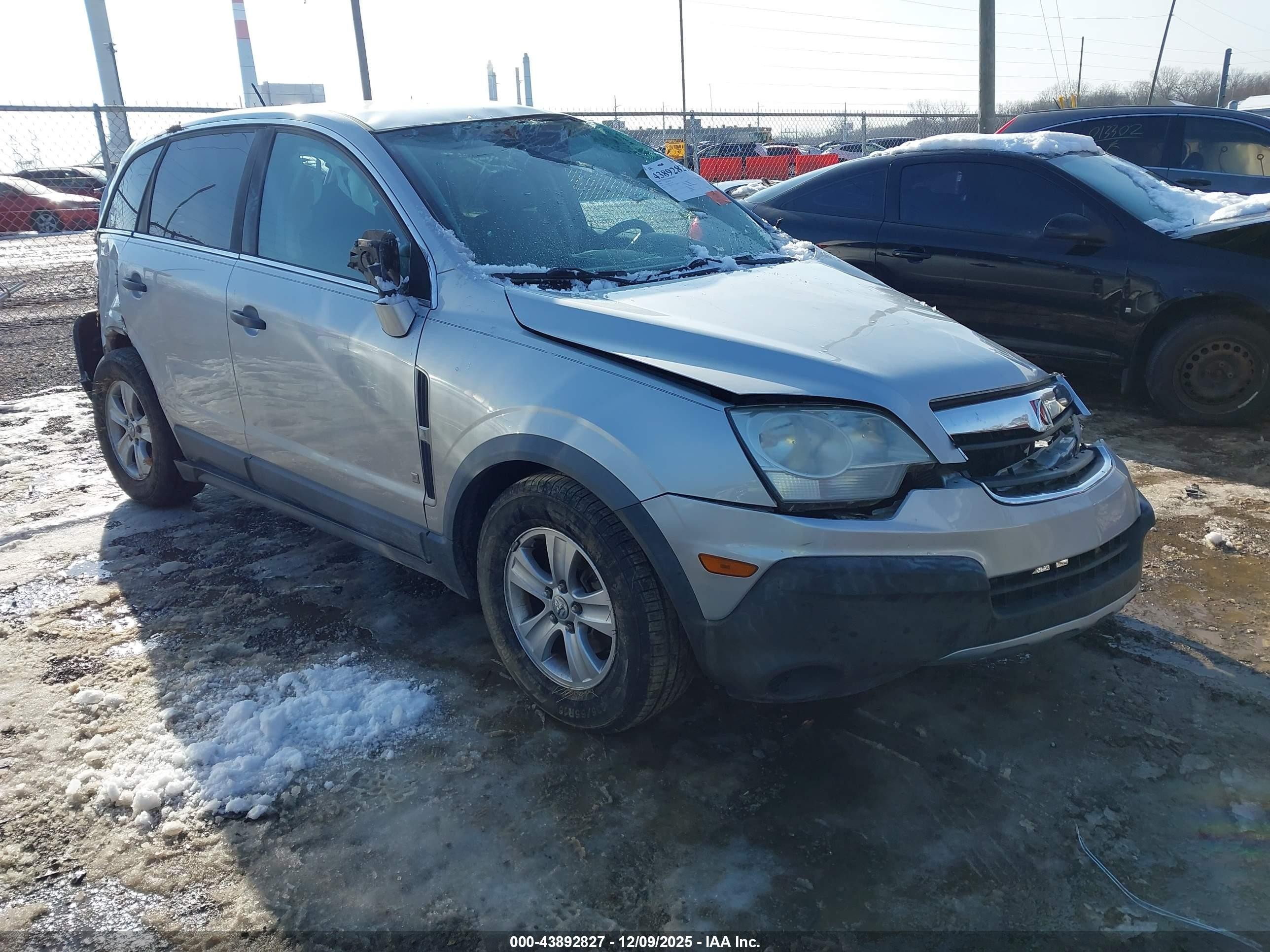 2009 Saturn VUE XE, VIN 3GSCL33P09S623384 — Опрокидывание