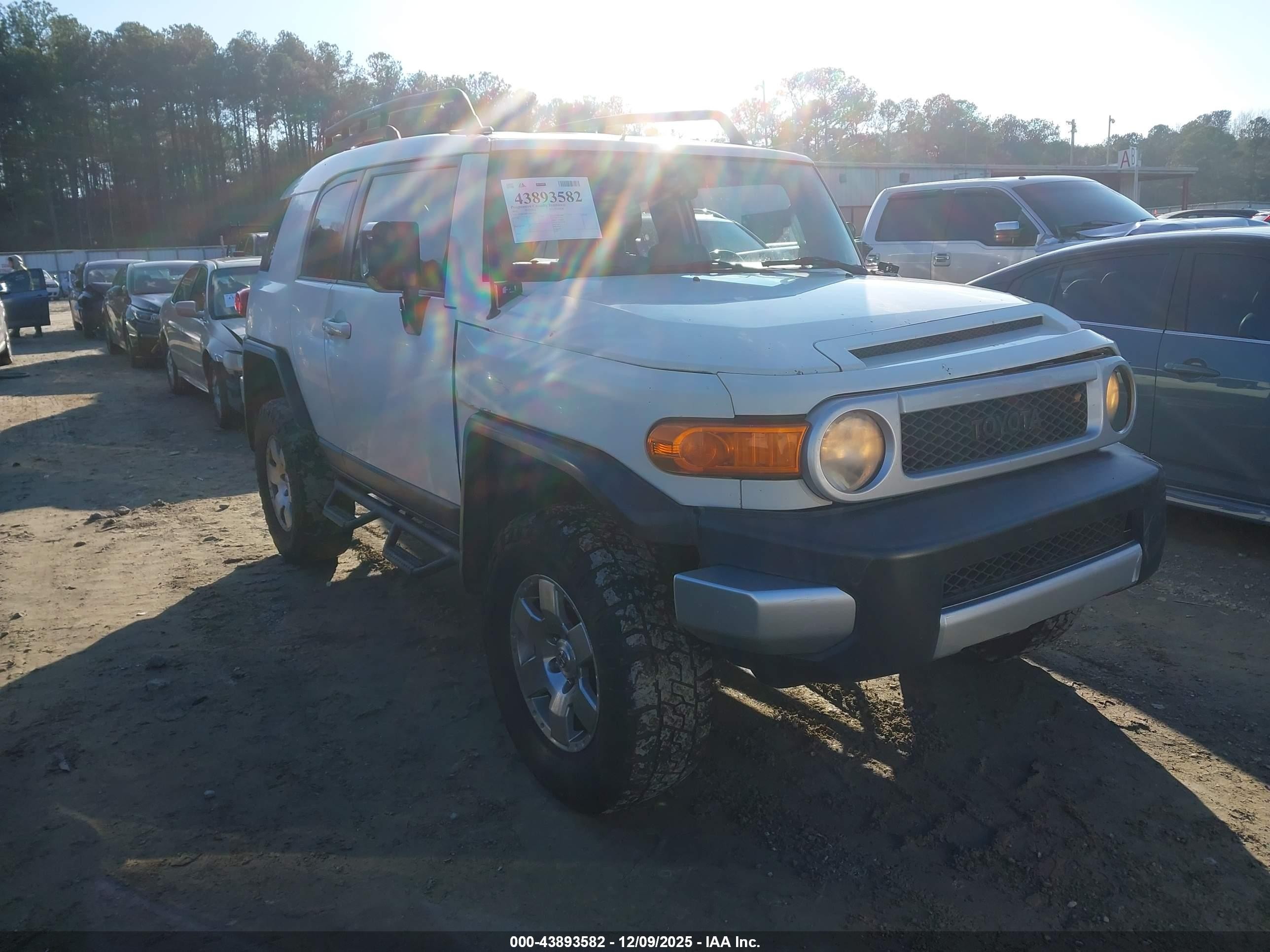 2010 Toyota FJ Cruiser, VIN JTEBU4BF5AK071265 — Front end