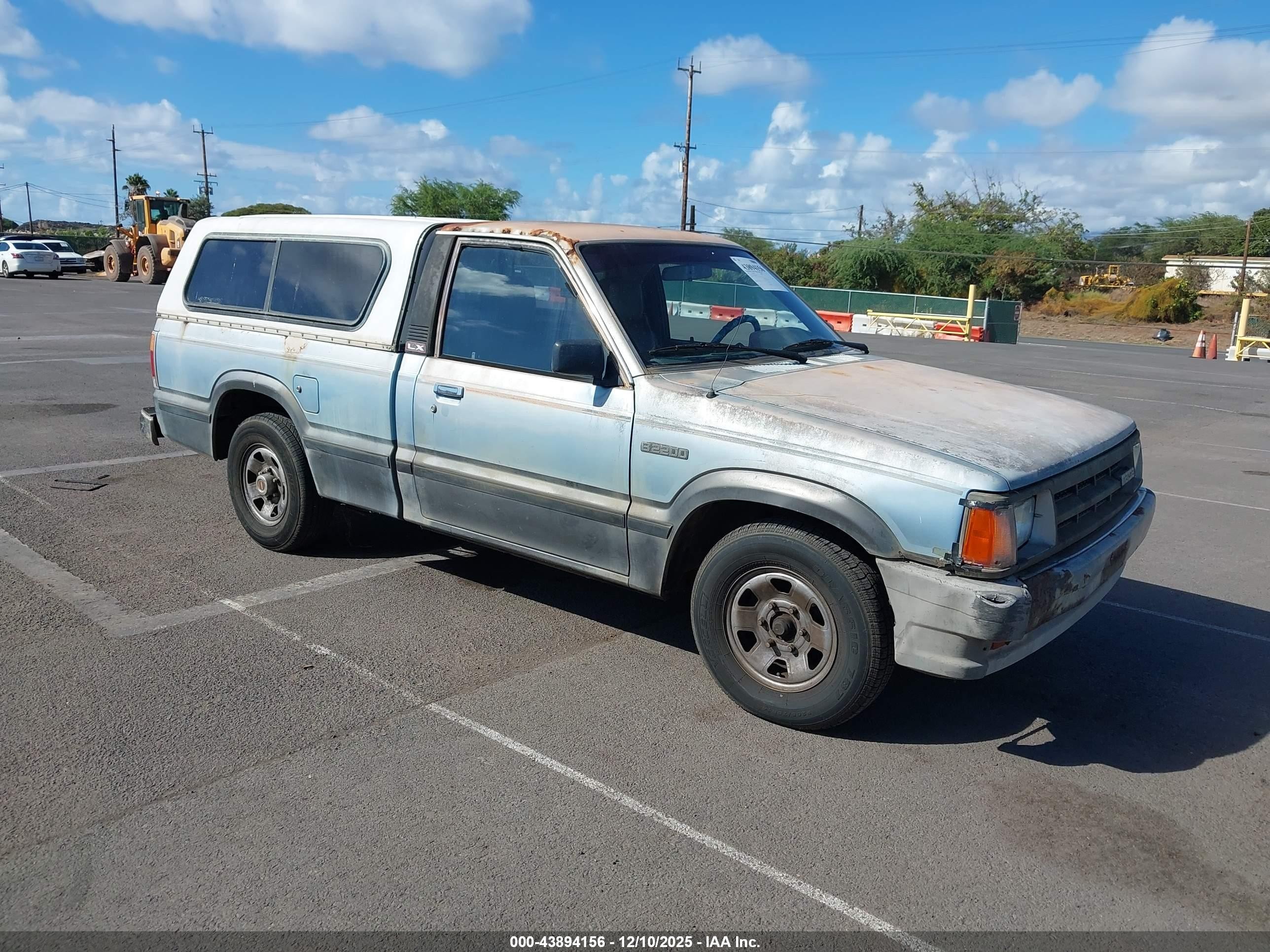 1987 Mazda B-Series, VIN JM2UF1133H0150867 — Обычный износ