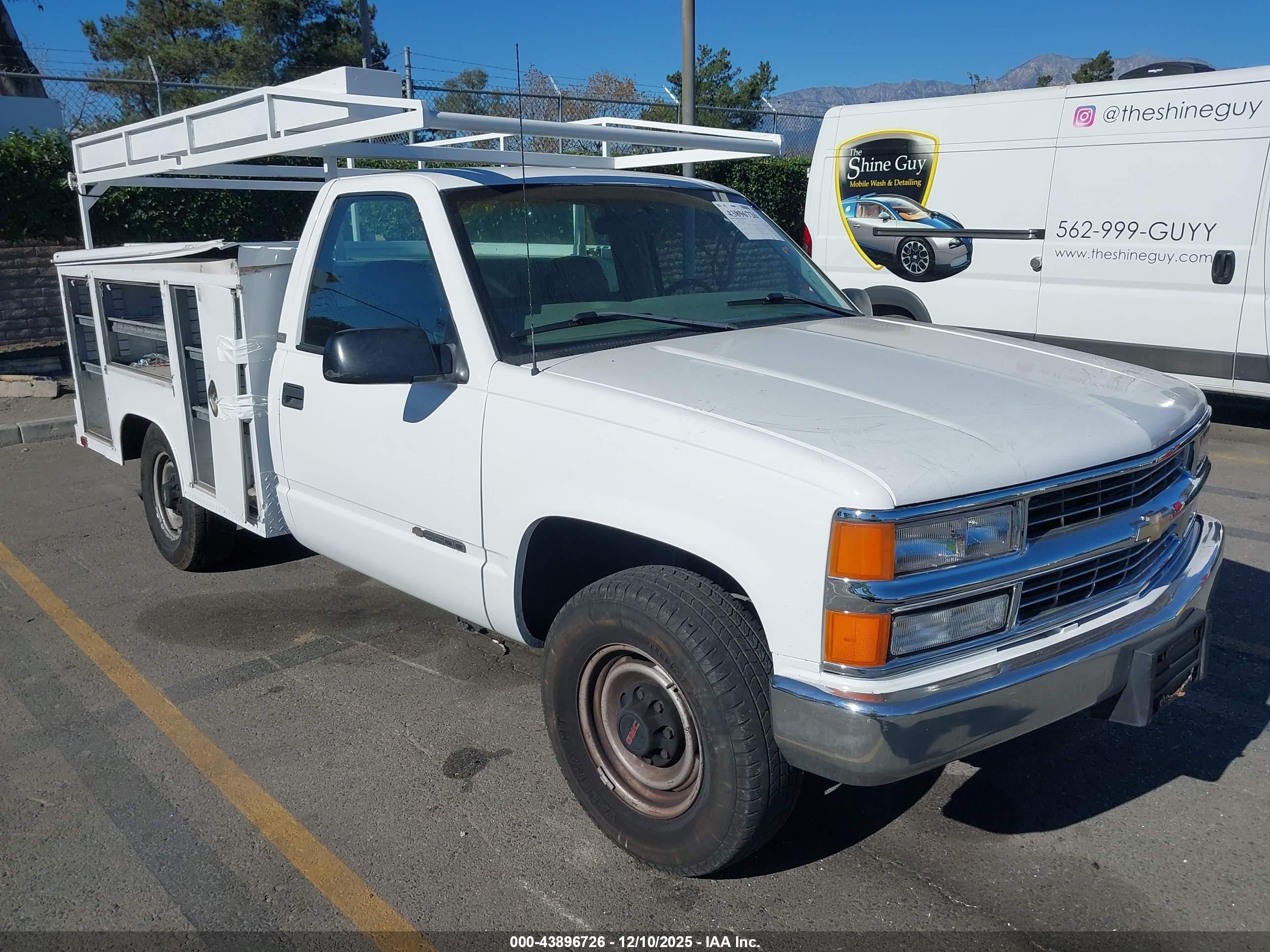 1997 Chevrolet Silverado 3500, VIN 1GCGC34R3VF004516 — После угона