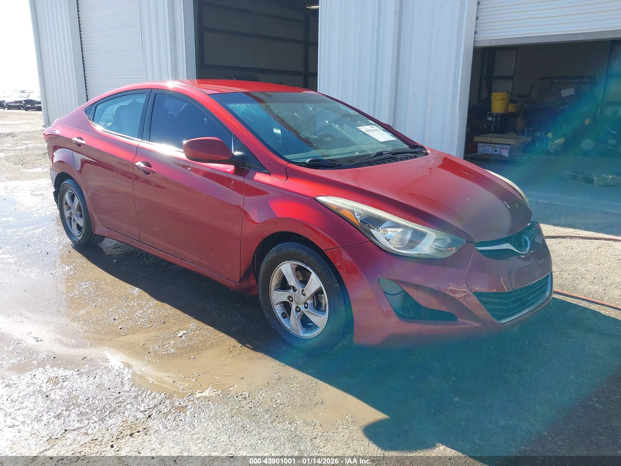 2015 Hyundai Elantra SE, VIN 5NPDH4AE2FH603538 — Rear end