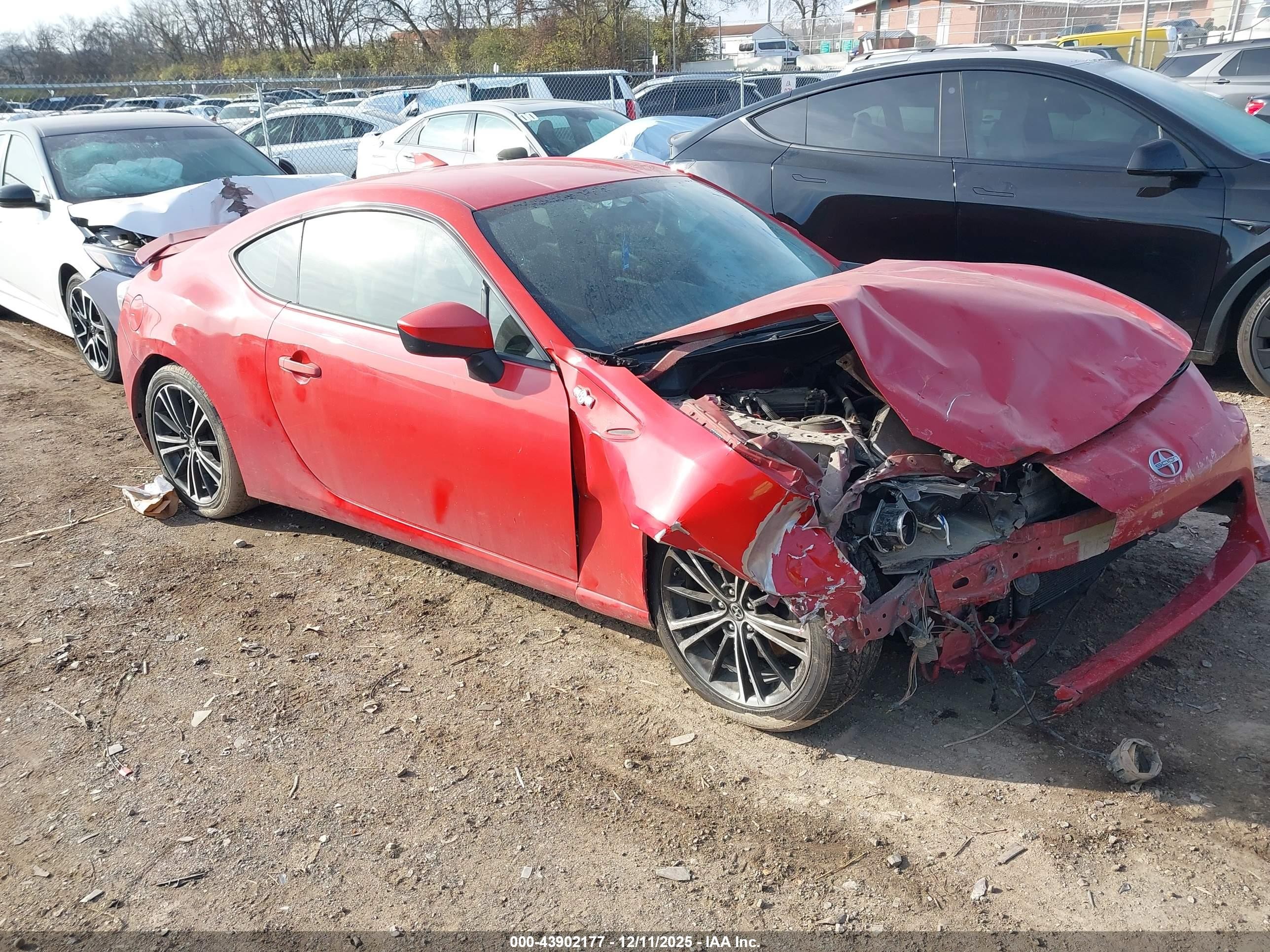 2015 Scion FR-S, VIN JF1ZNAA14F8702960 — Front end