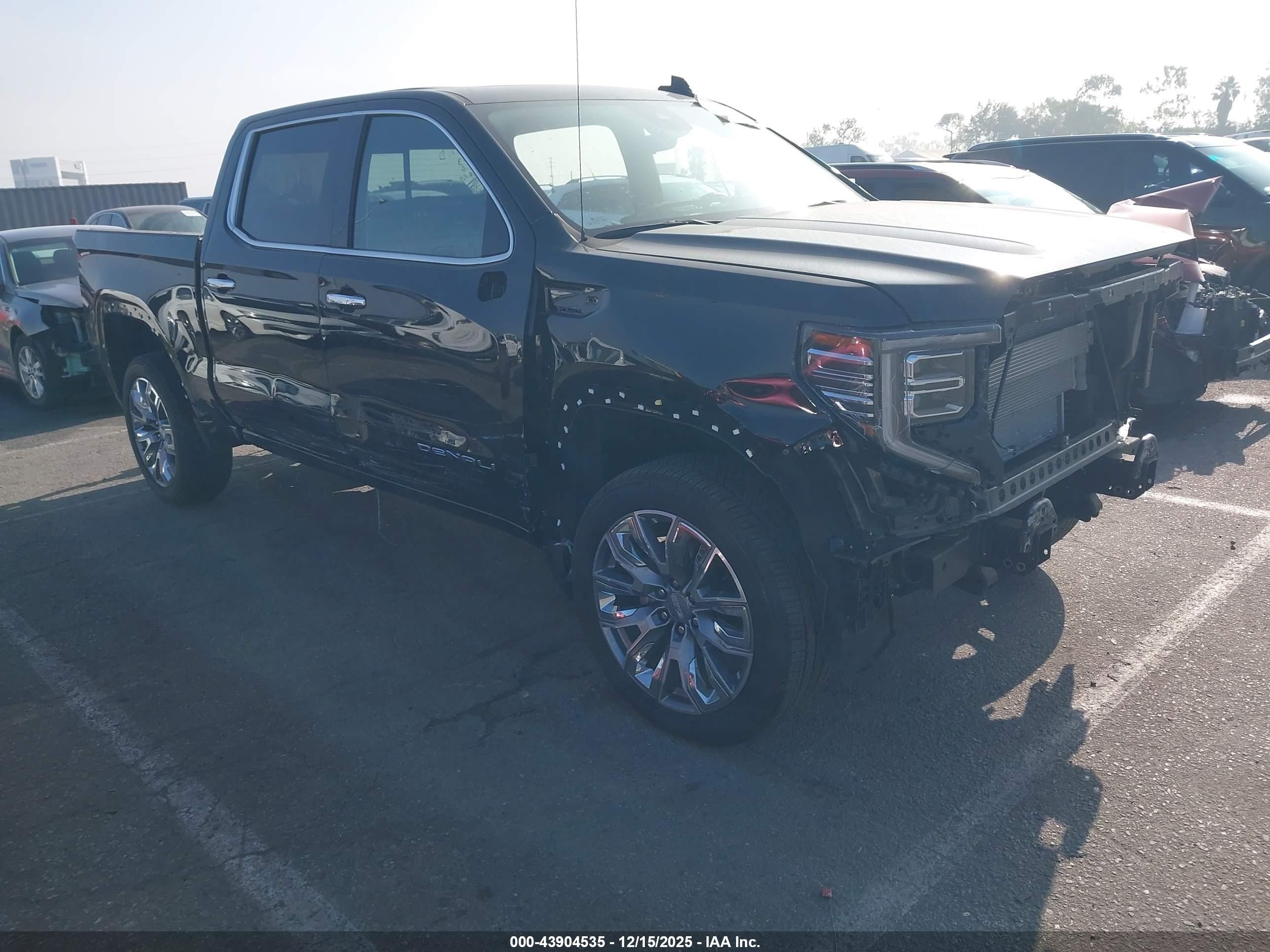 2025 GMC Sierra 1500 Denali, VIN 3GTUUGEL8SG267533 — Stripped